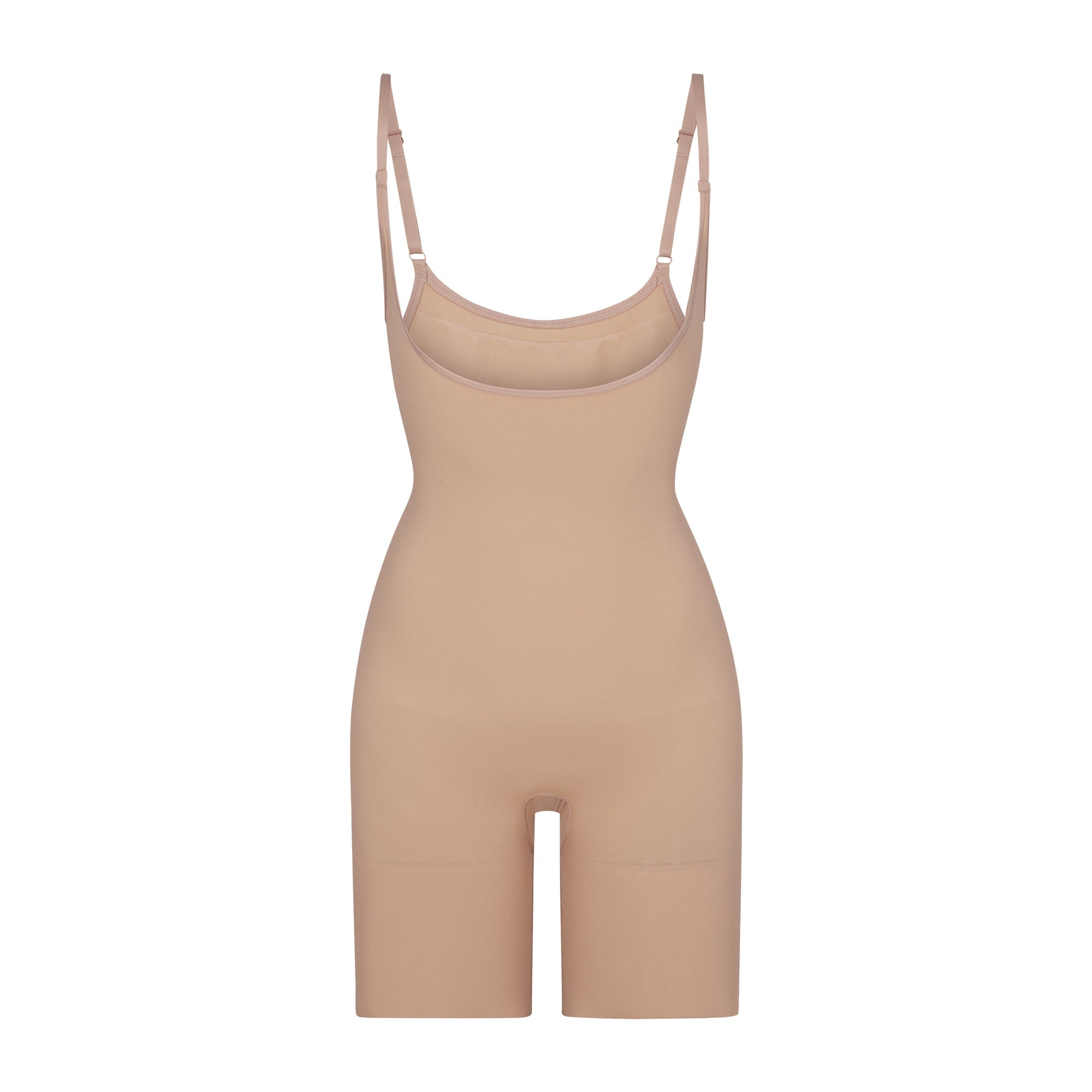 SKIMS SEAMLESS SCULPT BUTT LIFTING OPEN BUST BODYSUIT | CLAY
