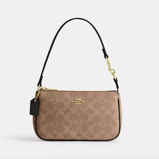 Coach Nolita 19 In Signature - Gold/Tan/Black - My Suti