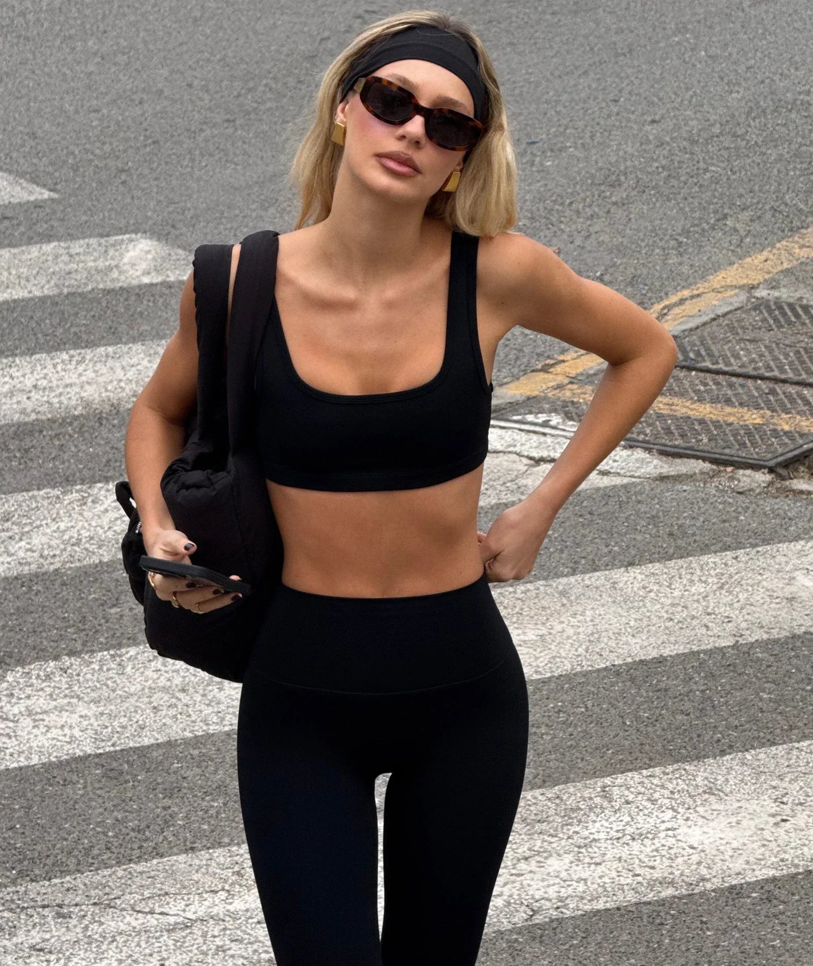 VEHLA SPORTS BRA - BLACK - Sütyen - My Suti