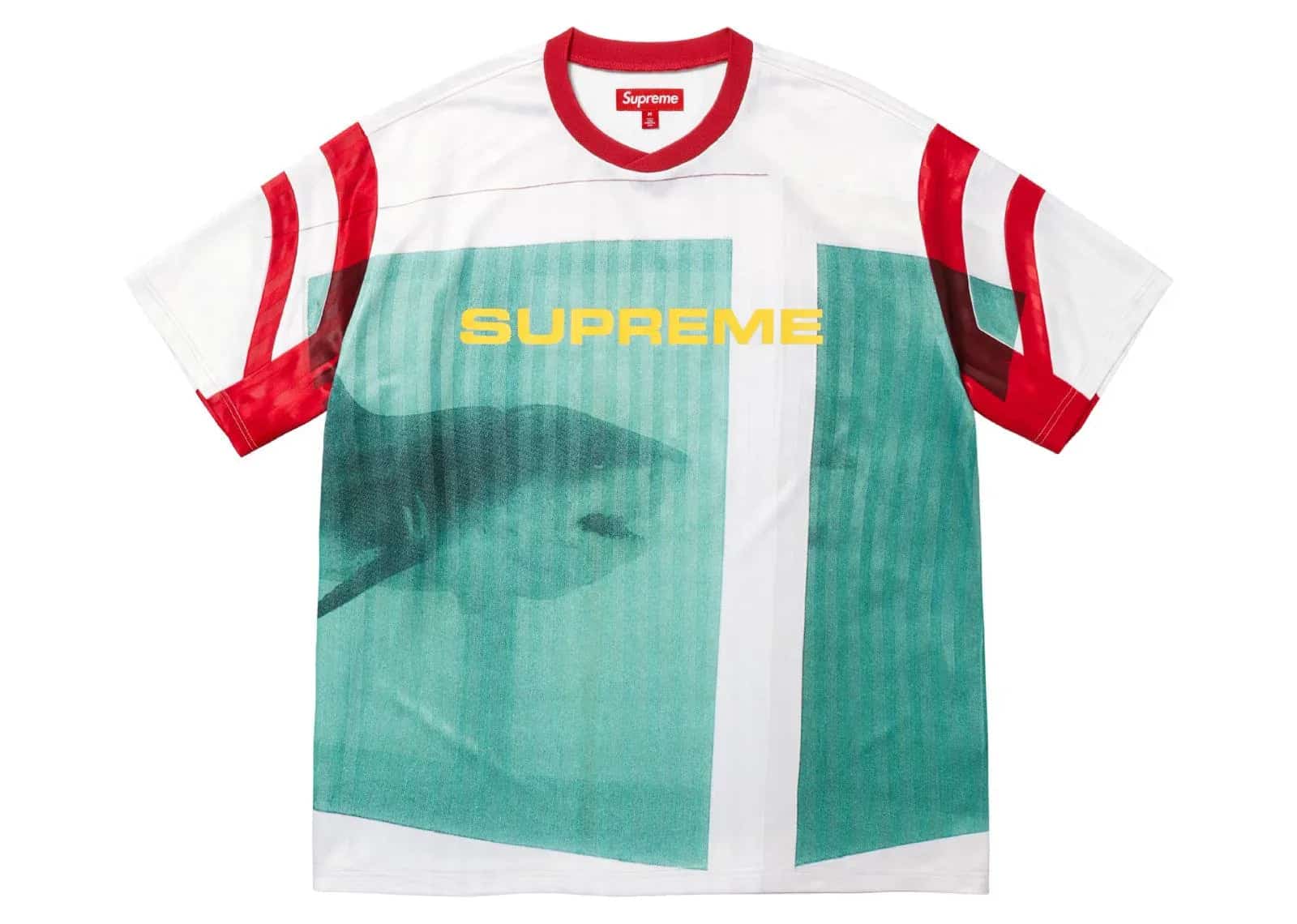 Supreme Damien Hirst Soccer Jersey White - My Suti