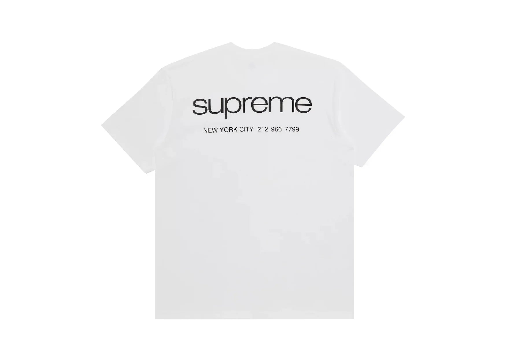 Supreme NYC Tee White - My Suti