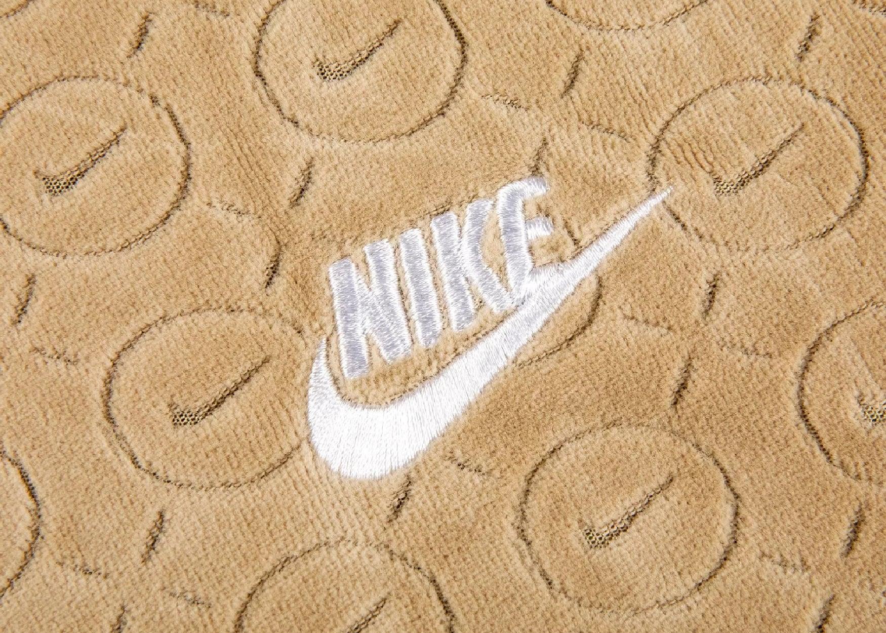 Supreme Nike Velour Track Jacket Tan - My Suti