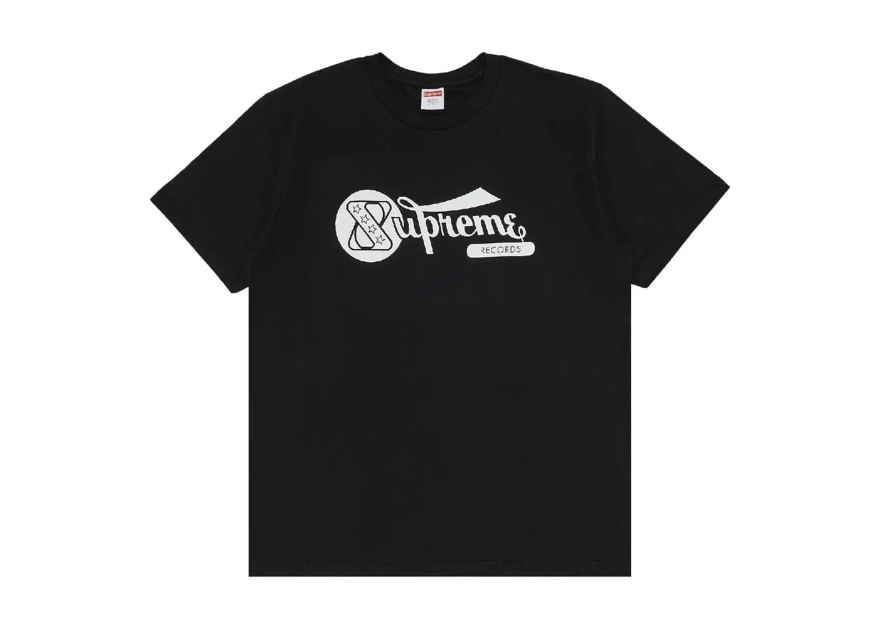Supreme Records Tee Black - My Suti