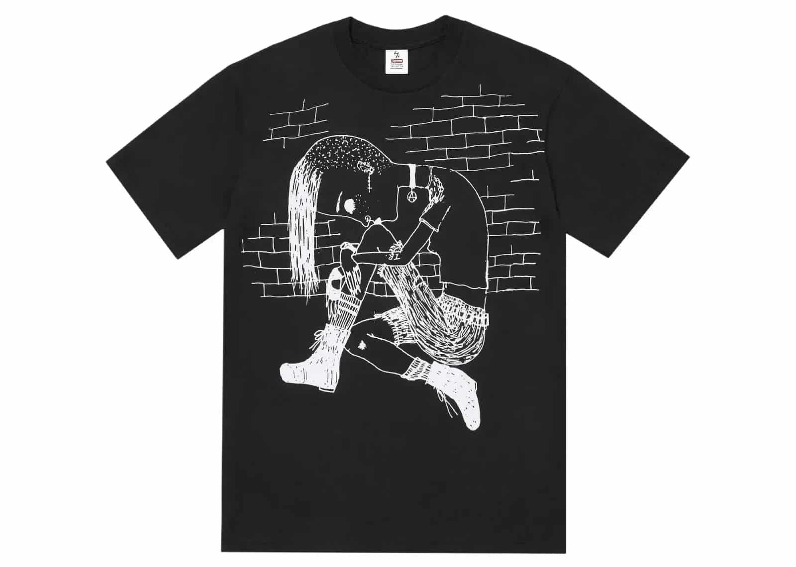 Supreme Ys By Yohji Yamamoto Thinker Tee Black - My Suti