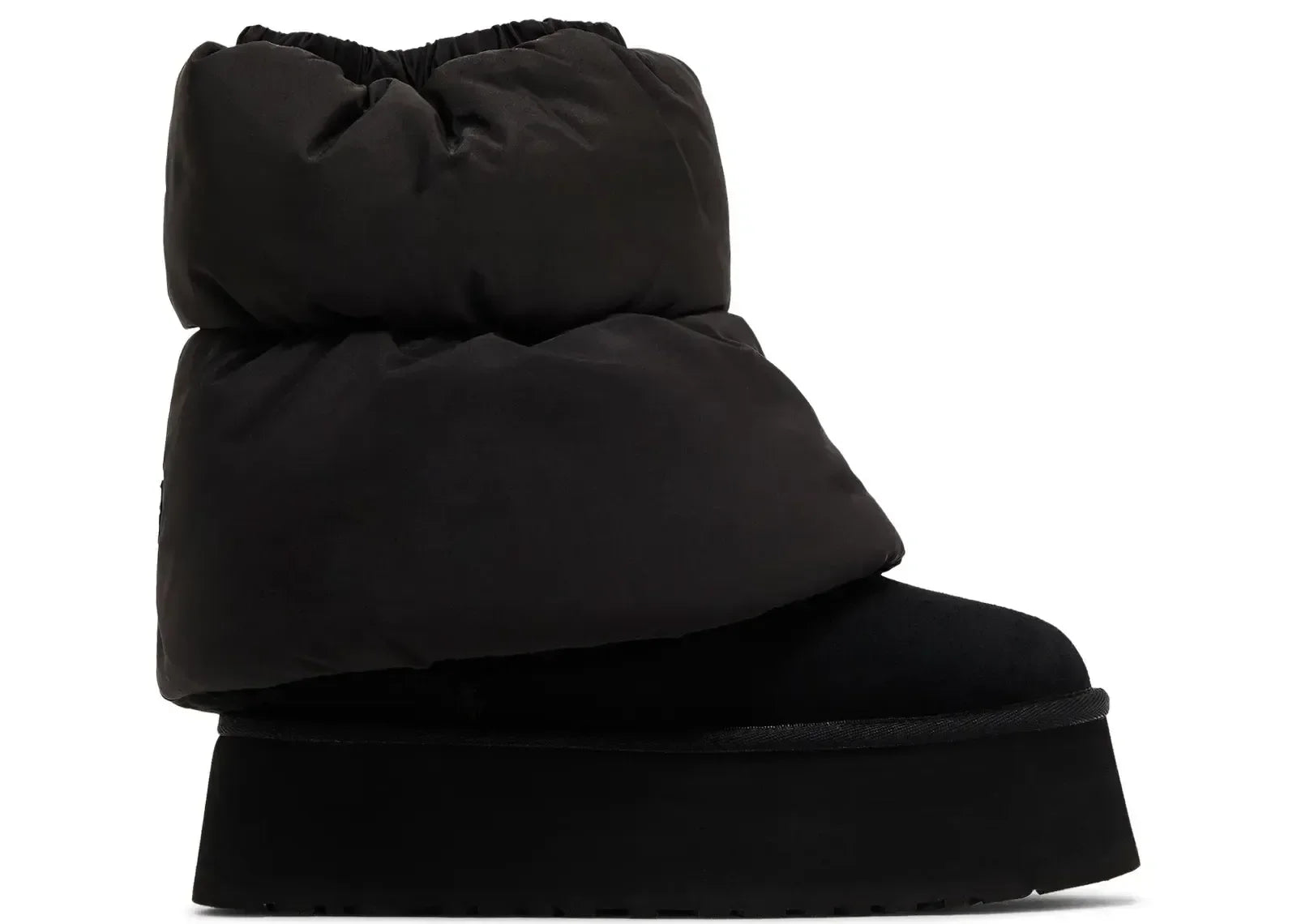 UGG Classic Mini Dipper Puffer Boot Black - My Suti