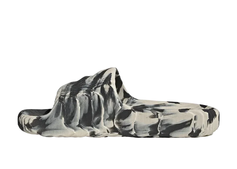 Adidas Adilette 22 Slides Carbon Aluminum - My Suti