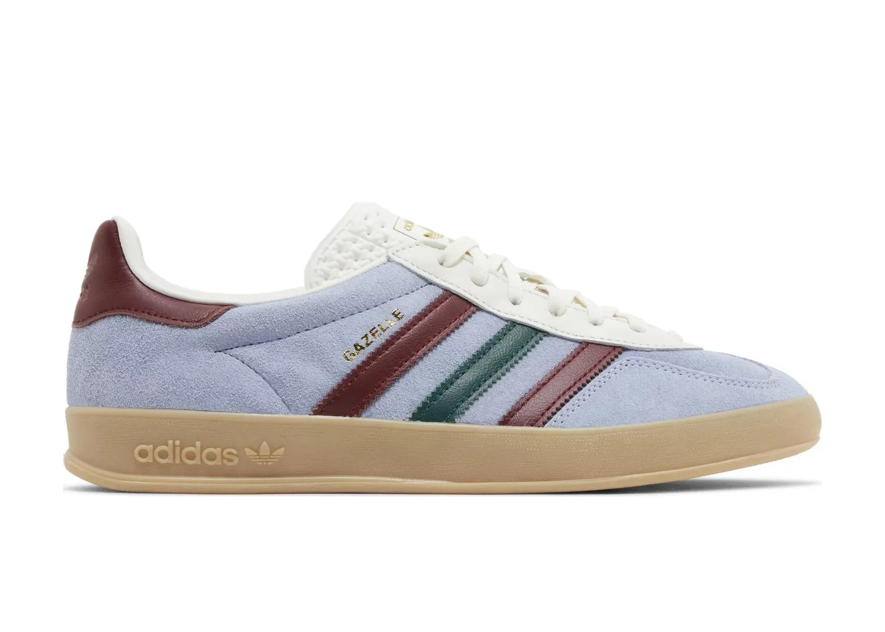 Adidas Gazelle Indoor Blue Dawn Collegiate Burgundy - My Suti