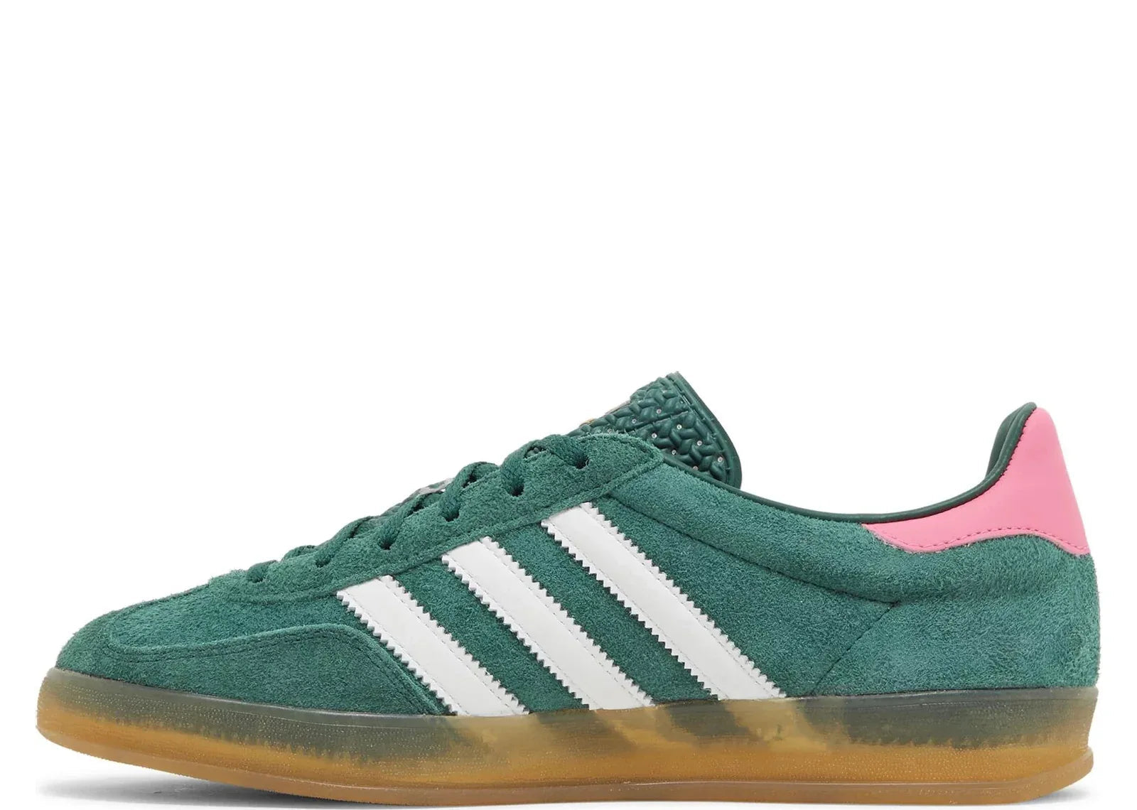 adidas Gazelle Indoor Collegiate Green Lucid Pink (W) - My Suti