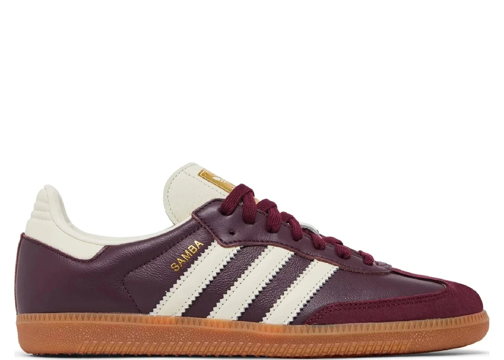 adidas Samba OG Maroon Gold Metallic - My Suti adidas Samba OG Maroon Gold Metallic - My Suti