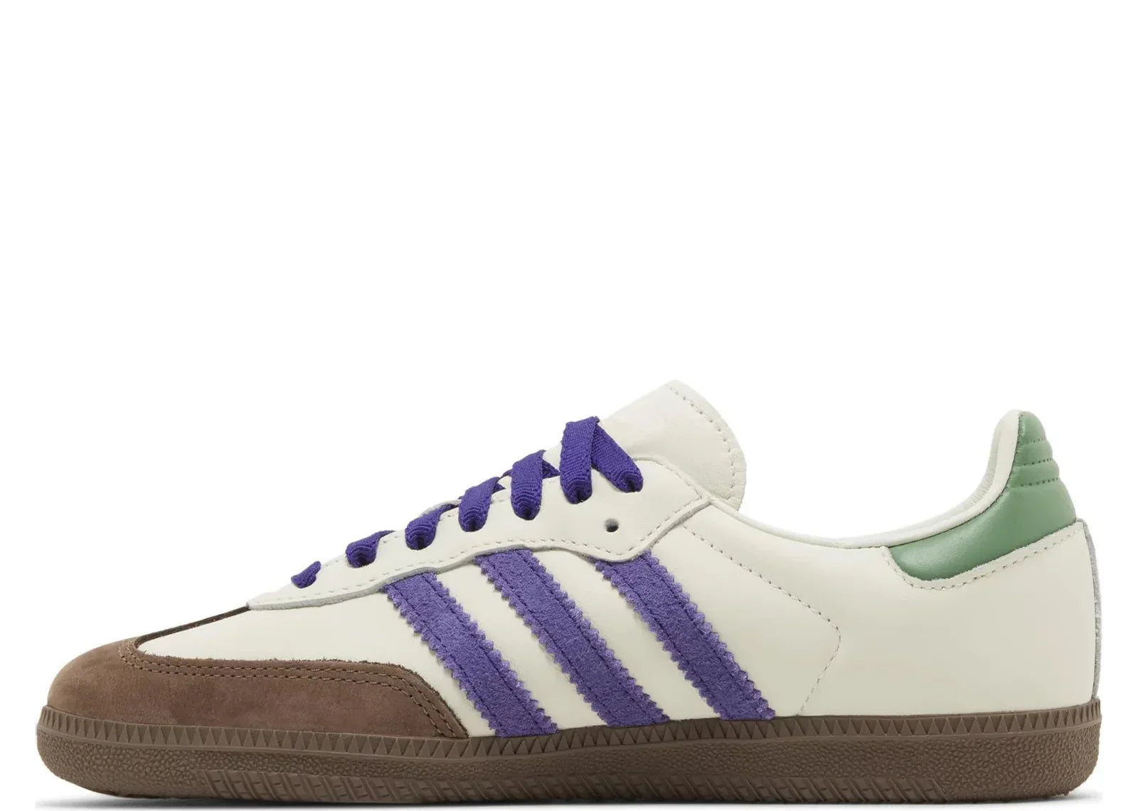 adidas Samba OG Off White Core Purple Green Brown (W) - My Suti