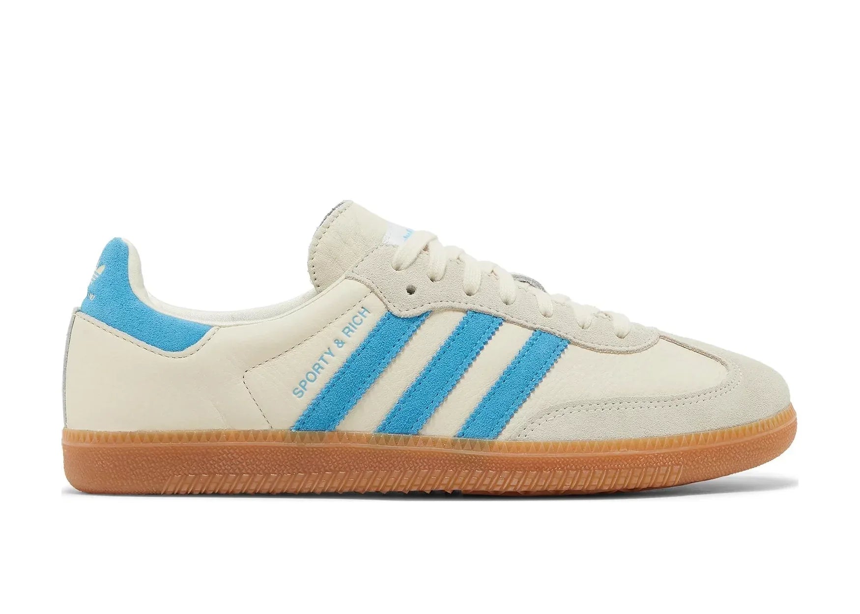 Adidas Samba OG Sporty Rich Cream Blue - My Suti