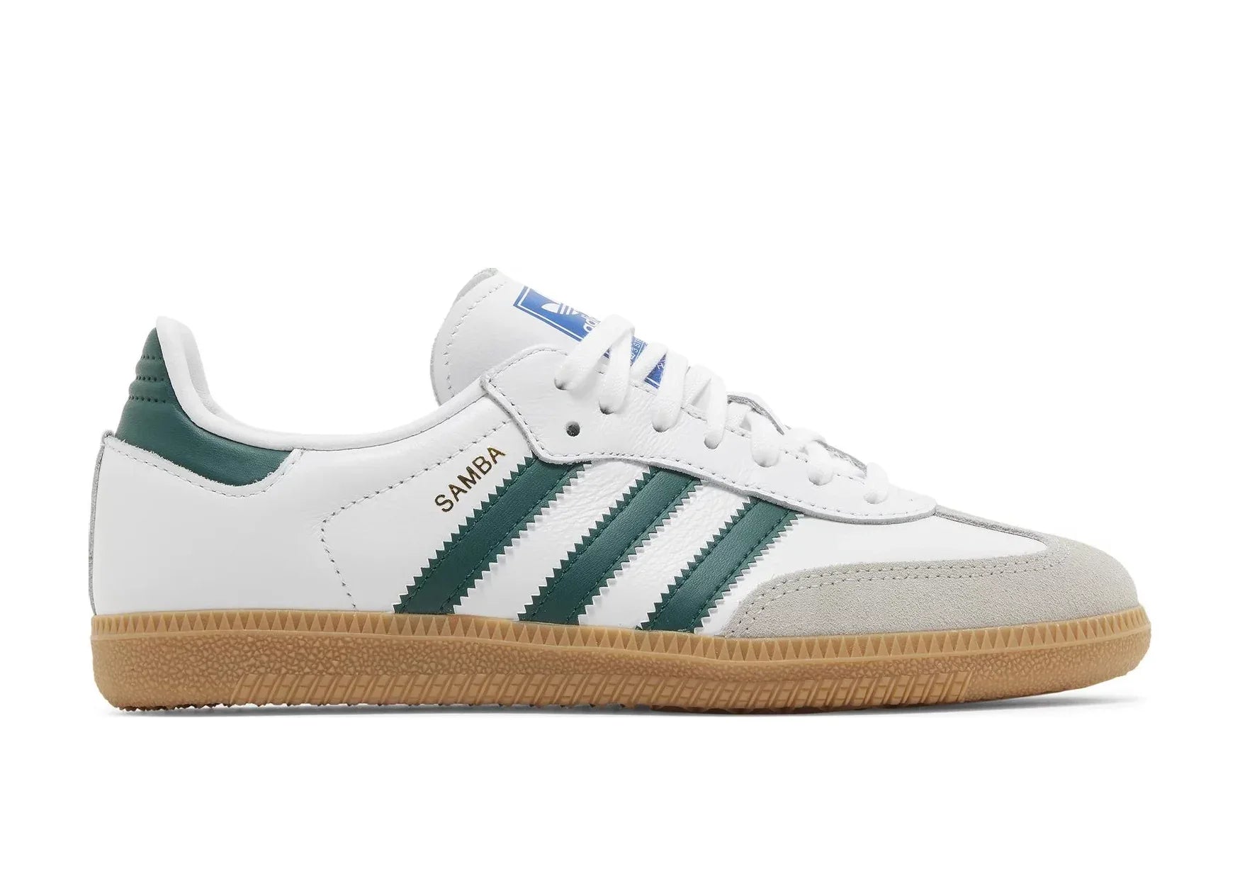 Adidas Samba OG White Collegiate Green Gum (GS) - My Suti
