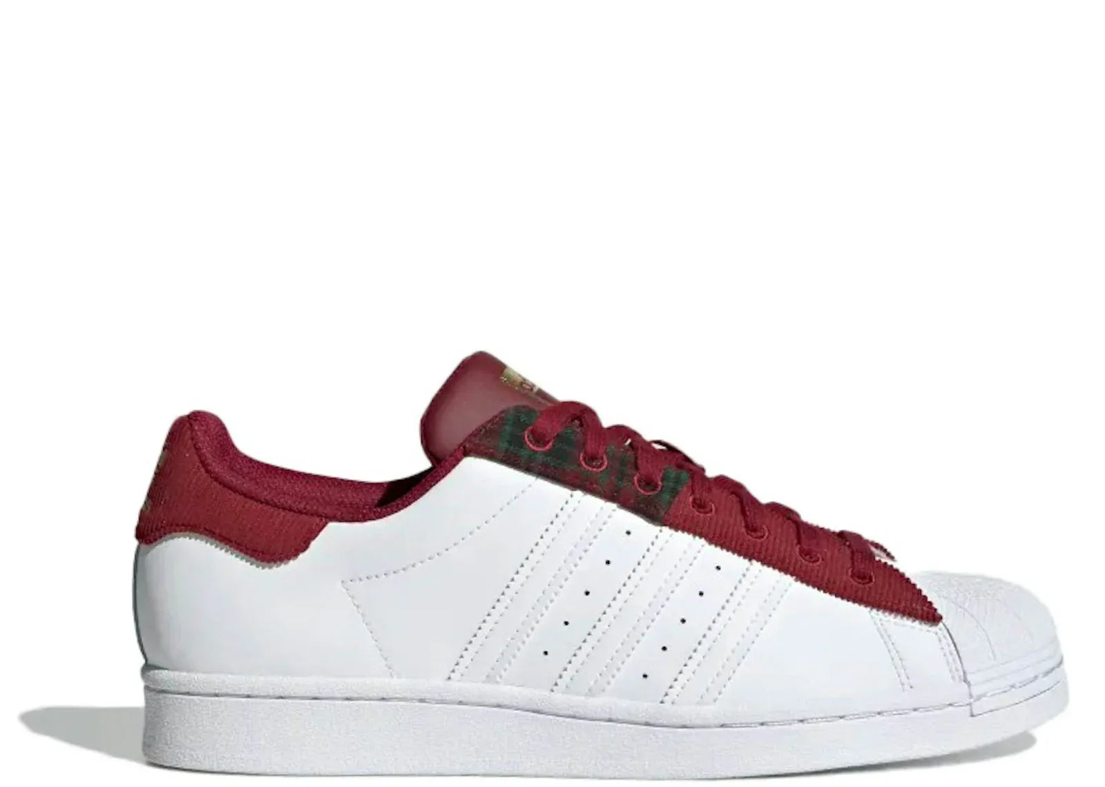 Adidas Superstar Collegiate Burgundy Cloud White - My Suti
