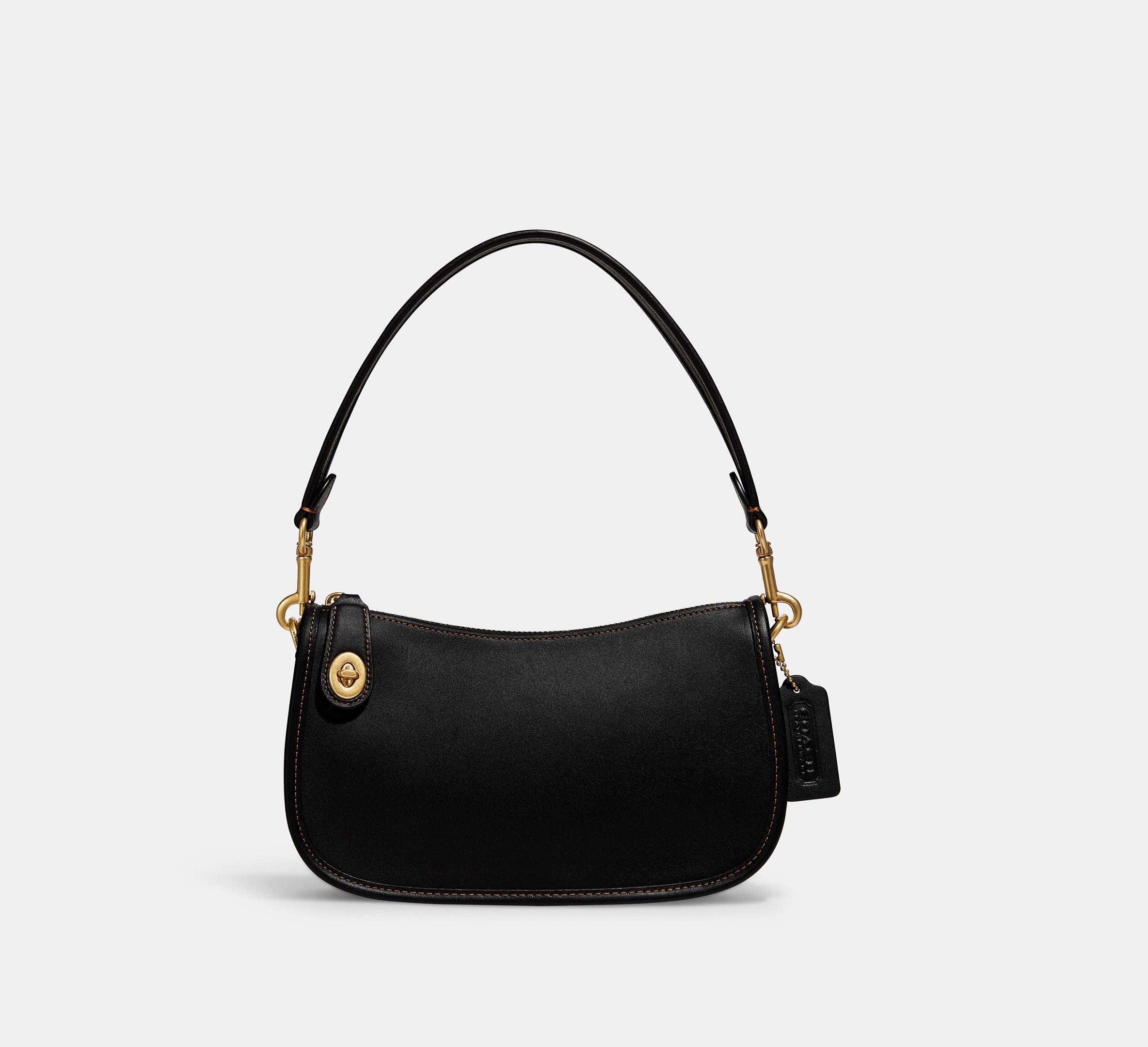 Coach Swinger Bag - Brass/Black - My Suti