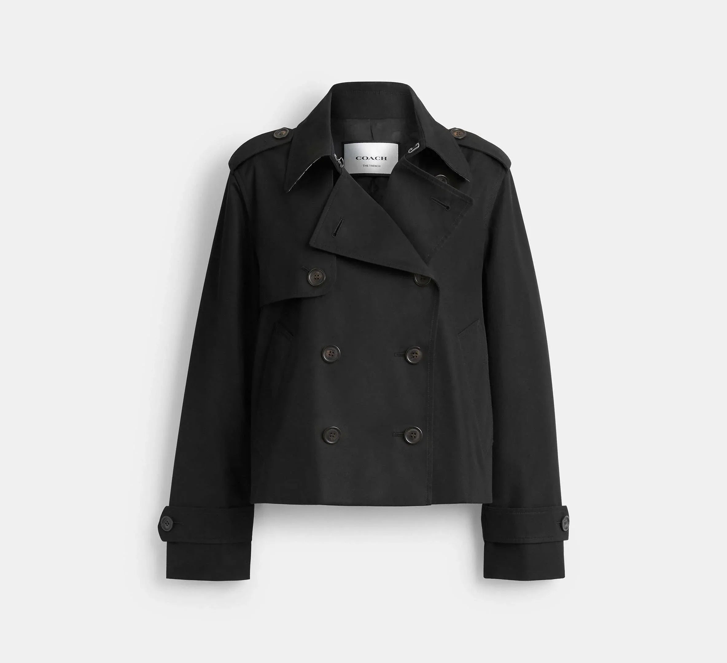 Coach Short Trench - Black - My Suti