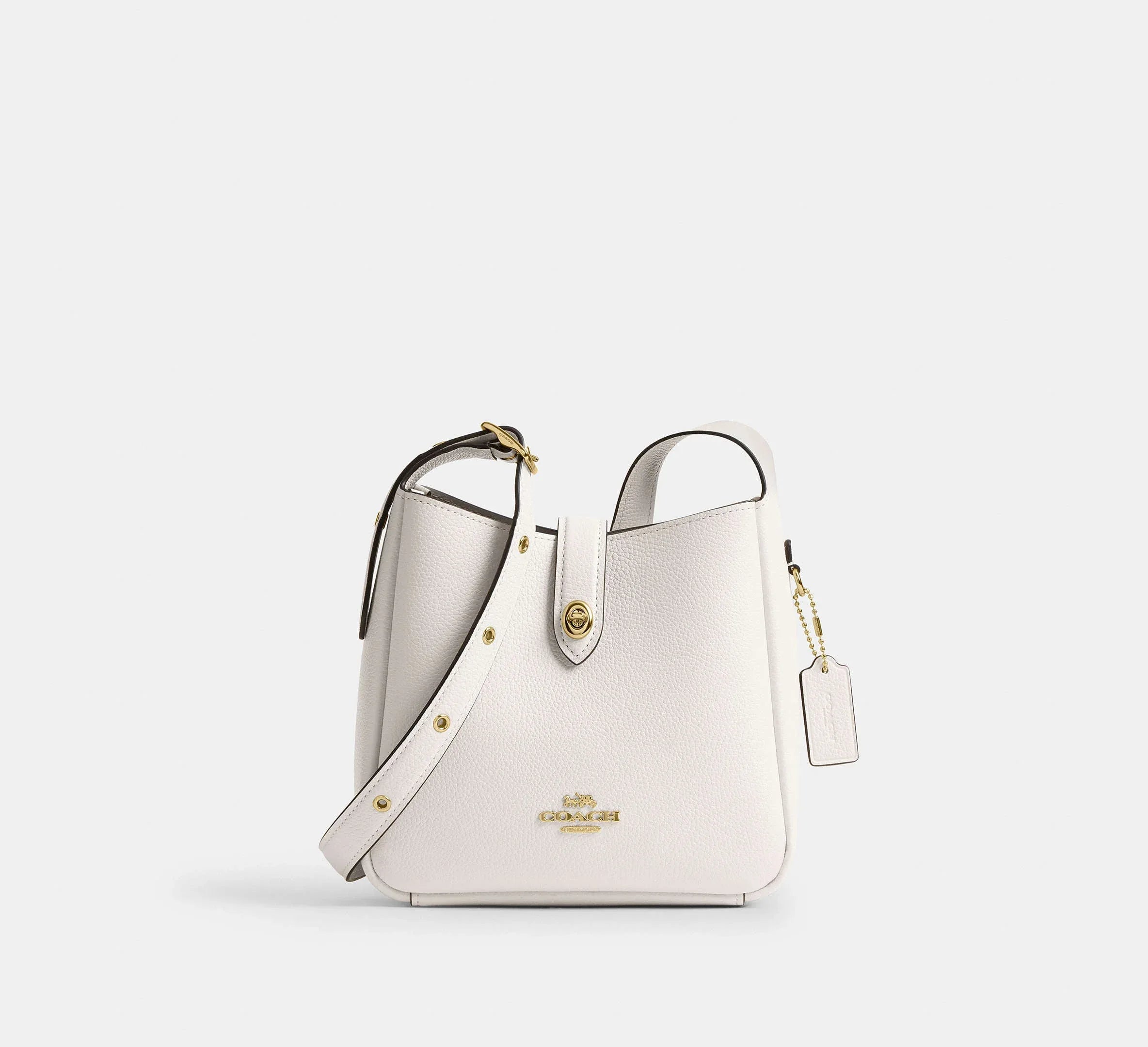Coach Hadley Mini Crossbody Bag - Gold/Chalk - My Suti