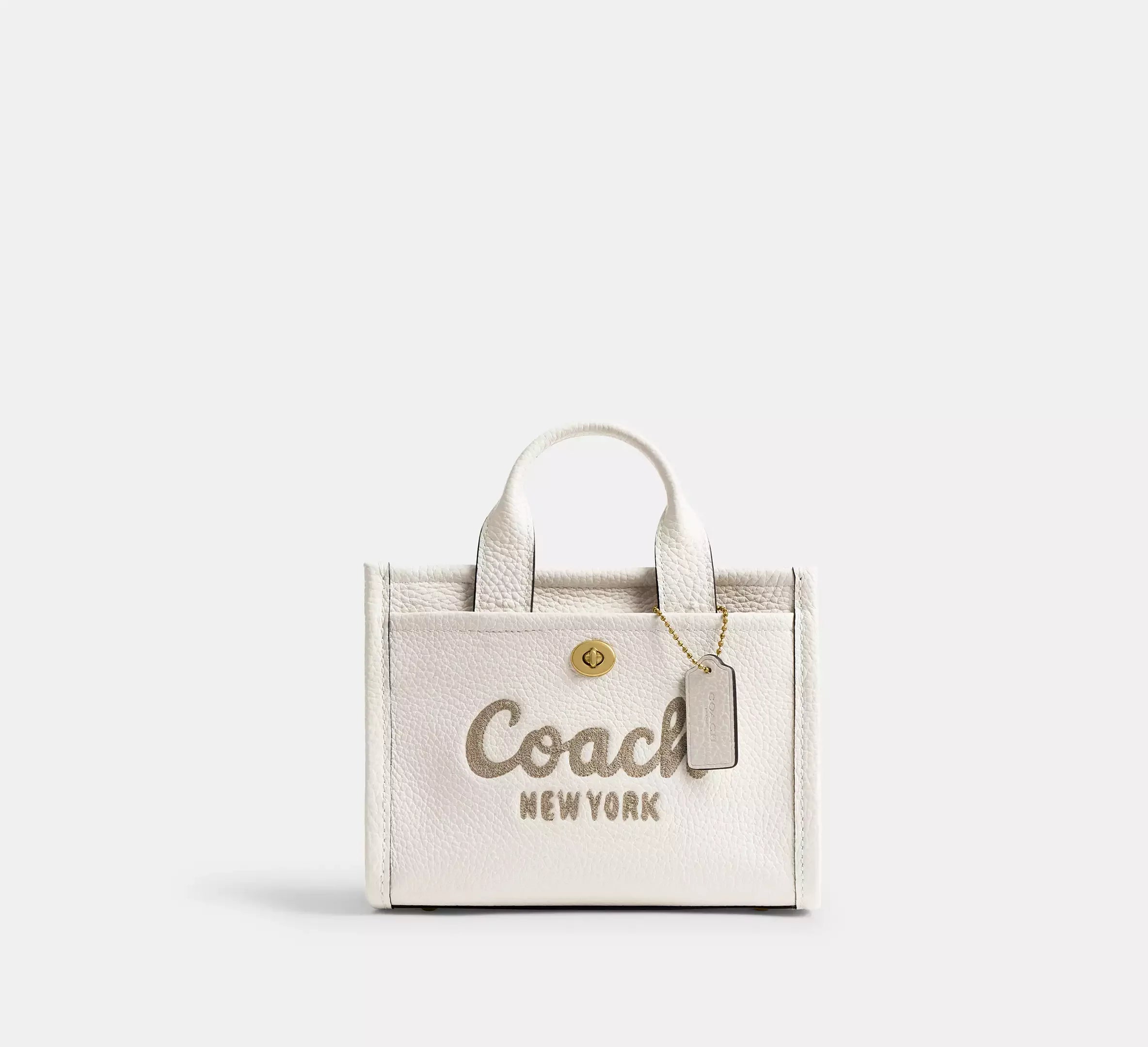 Coach Cargo Tote Bag 20 - Brass/Chalk - My Suti