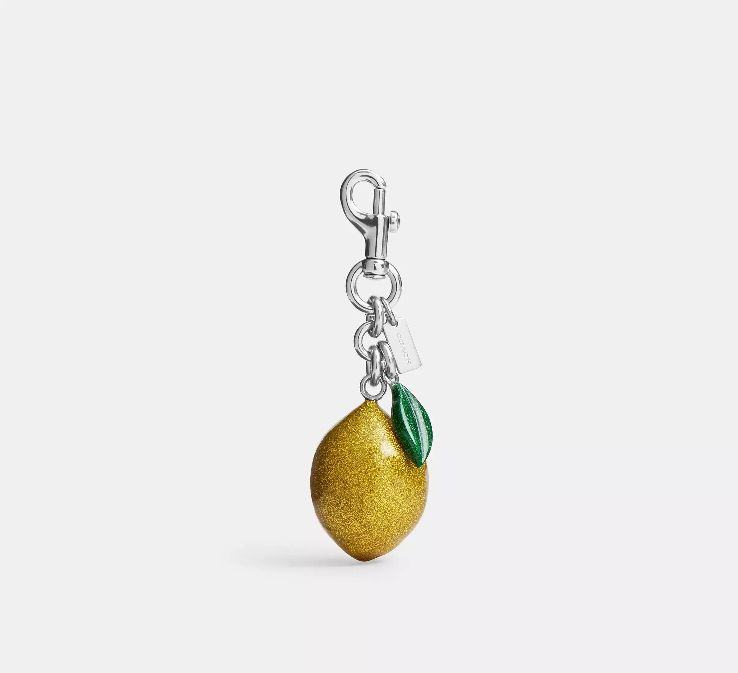 Coach Lemon Bag Charm - Sv/Garden Glade - My Suti