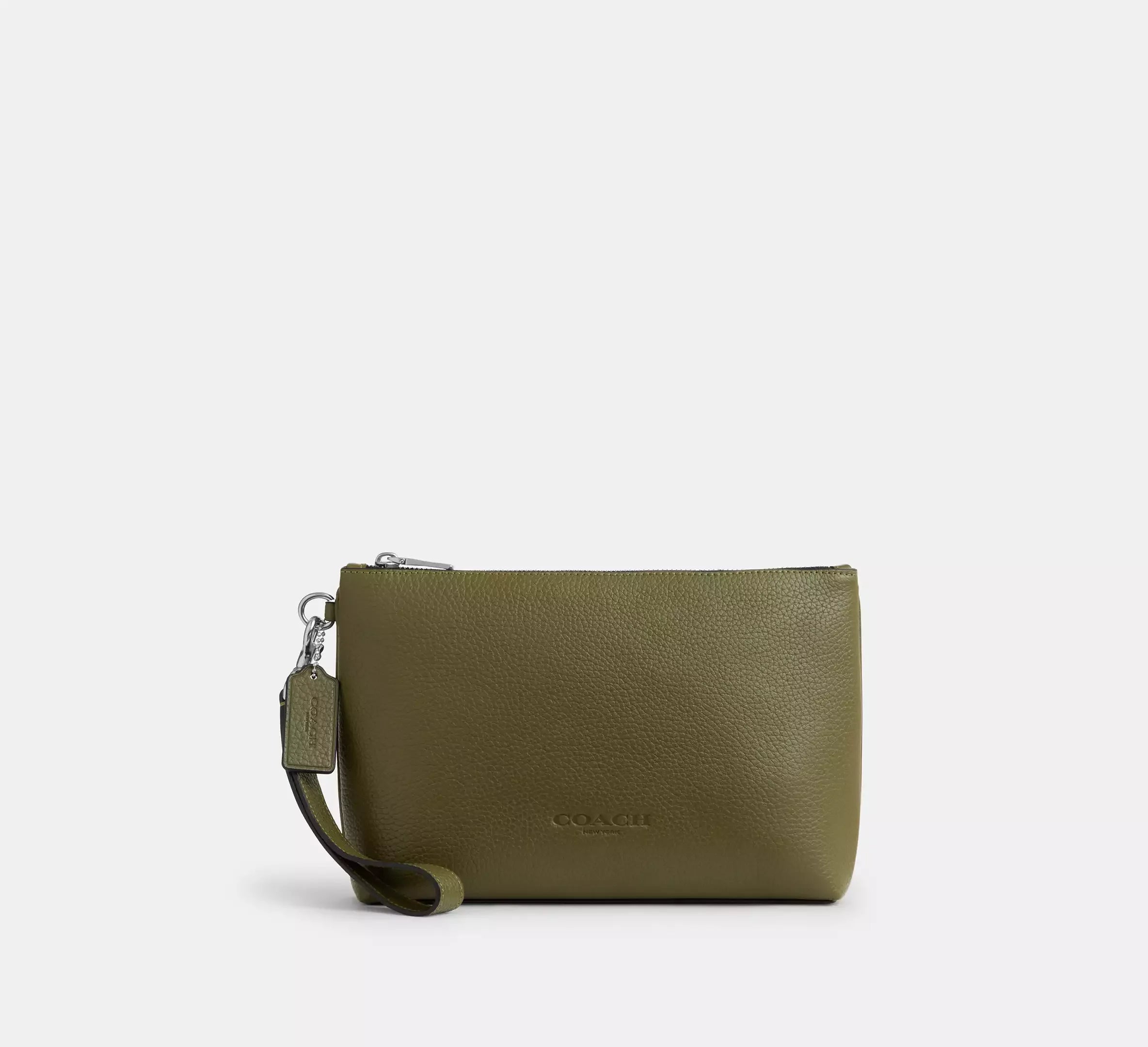 Coach Pouch - Silver/Olive - My Suti