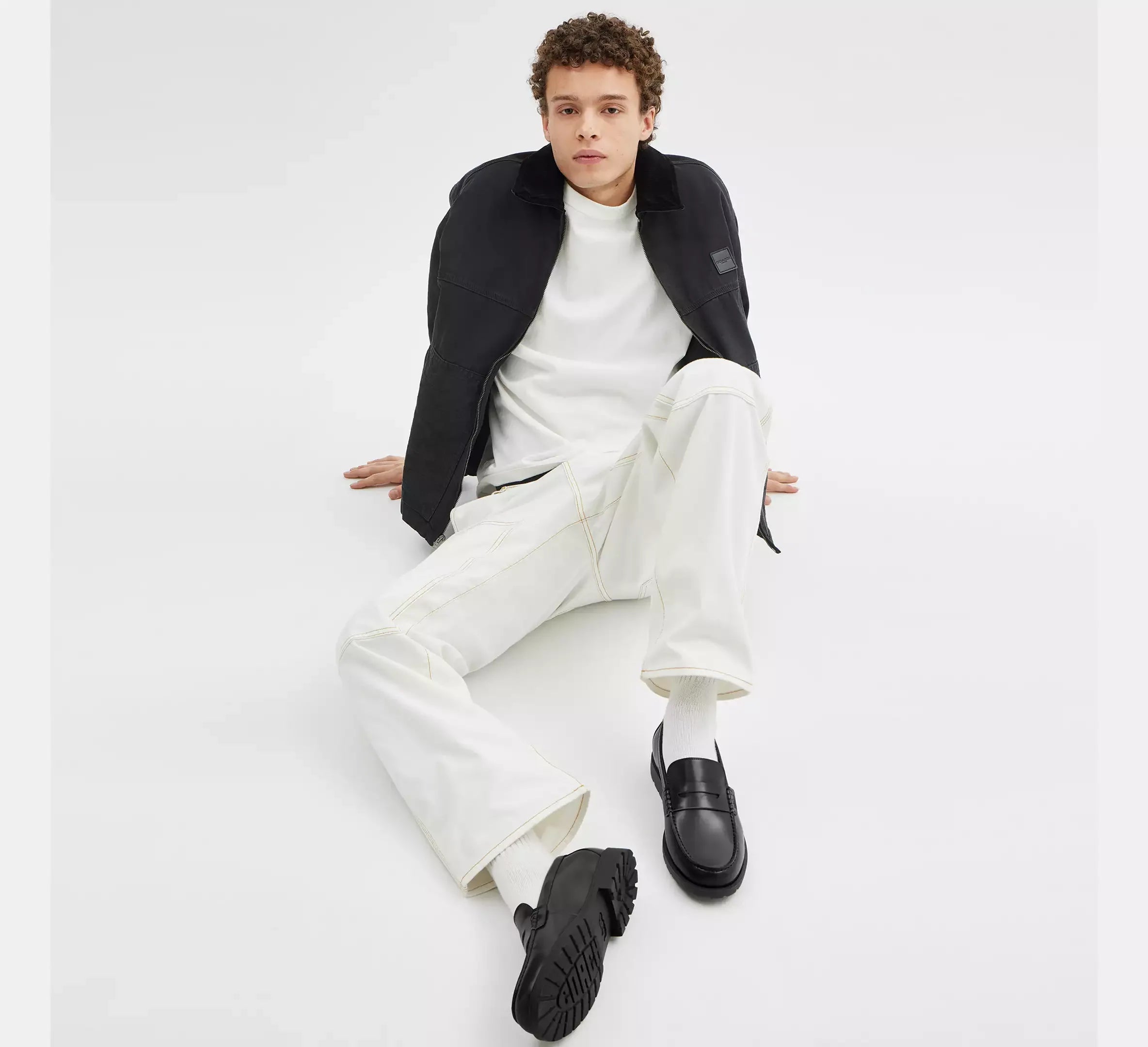 Coach Men's Reagan Loafer - Black - My Suti