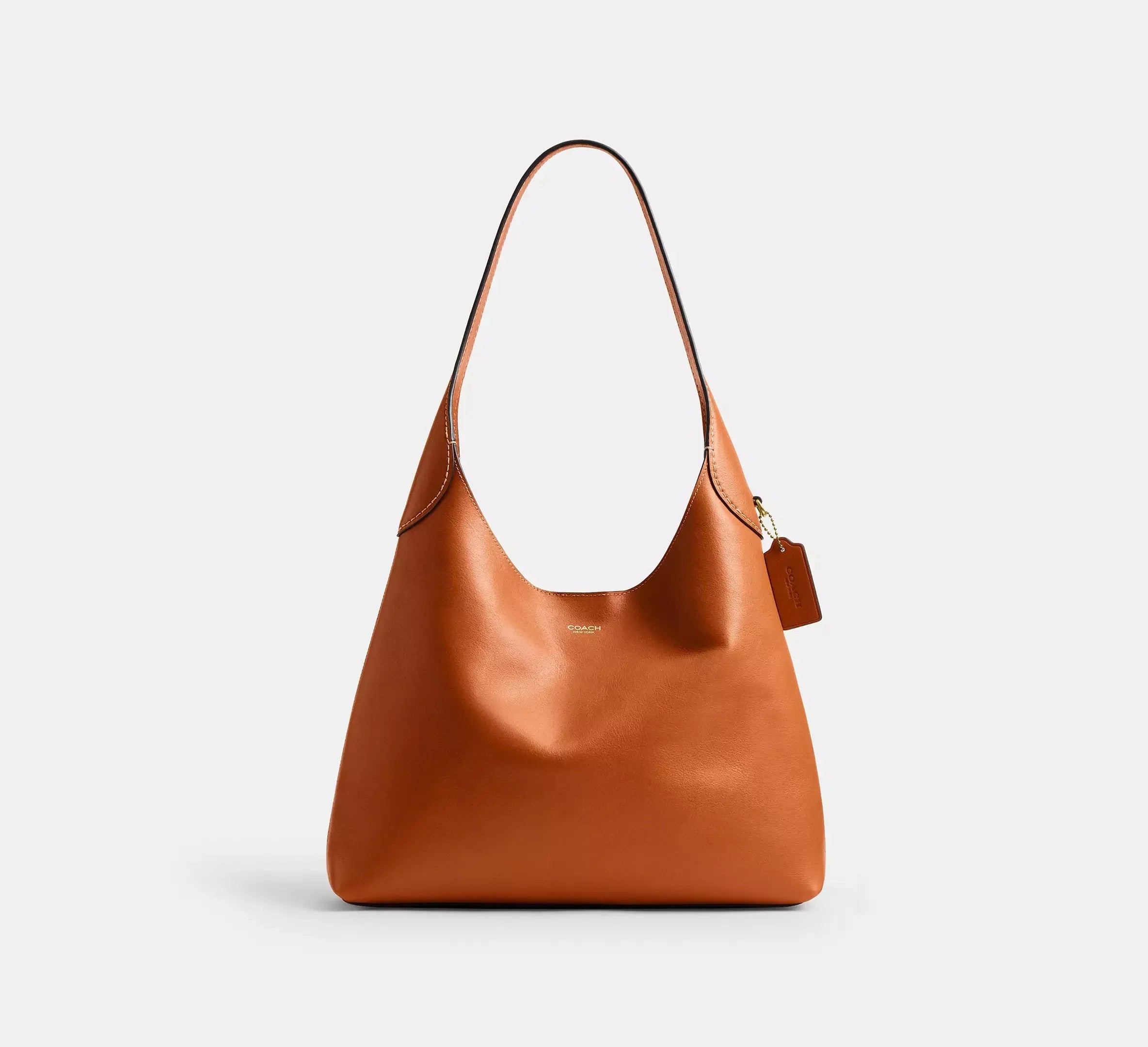 Coach Brooklyn Shoulder Bag 34 - Brass/Toffee - My Suti