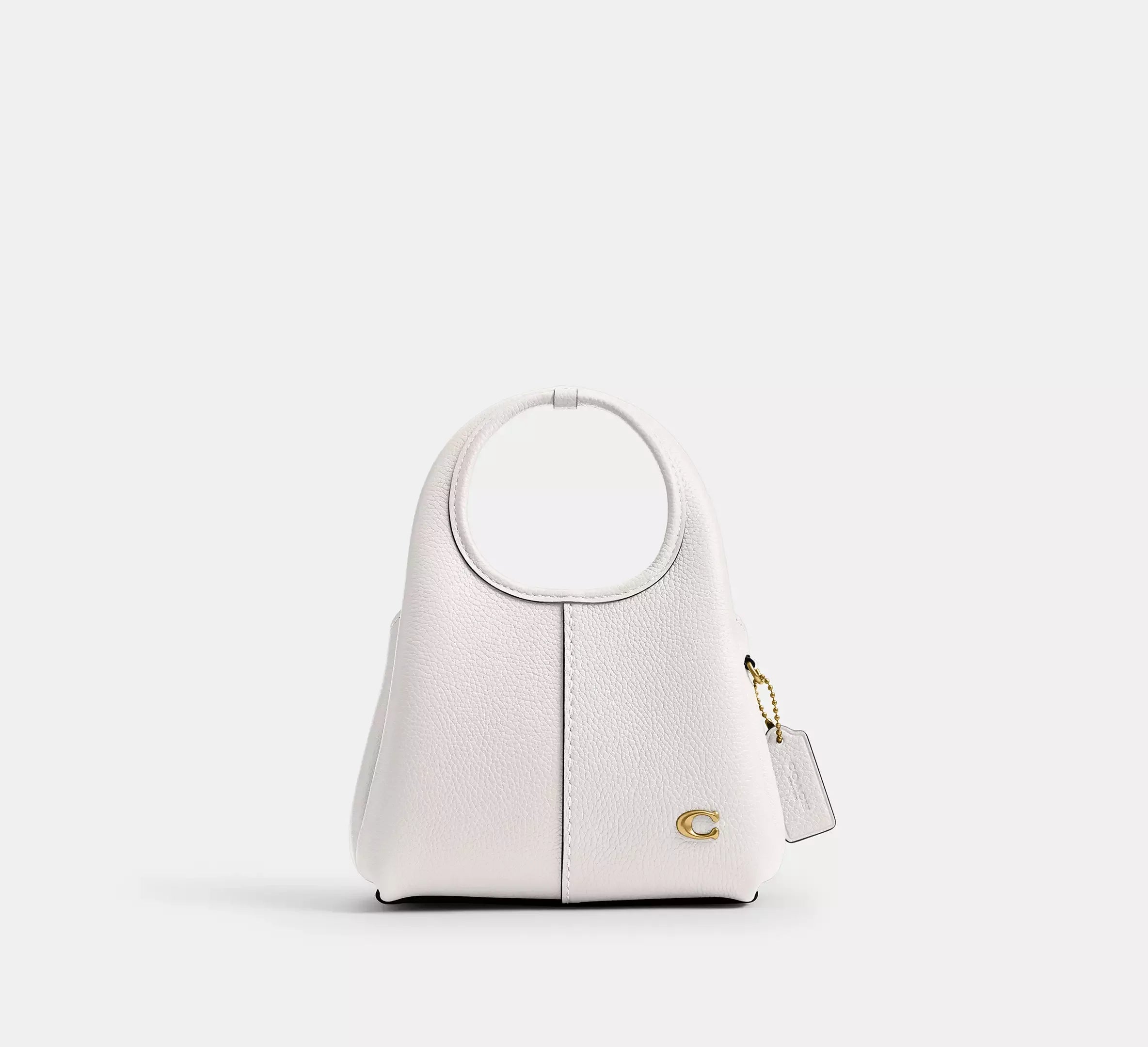 Coach Lana Shoulder Bag 19 SEZON - Brass/Chalk - My Suti