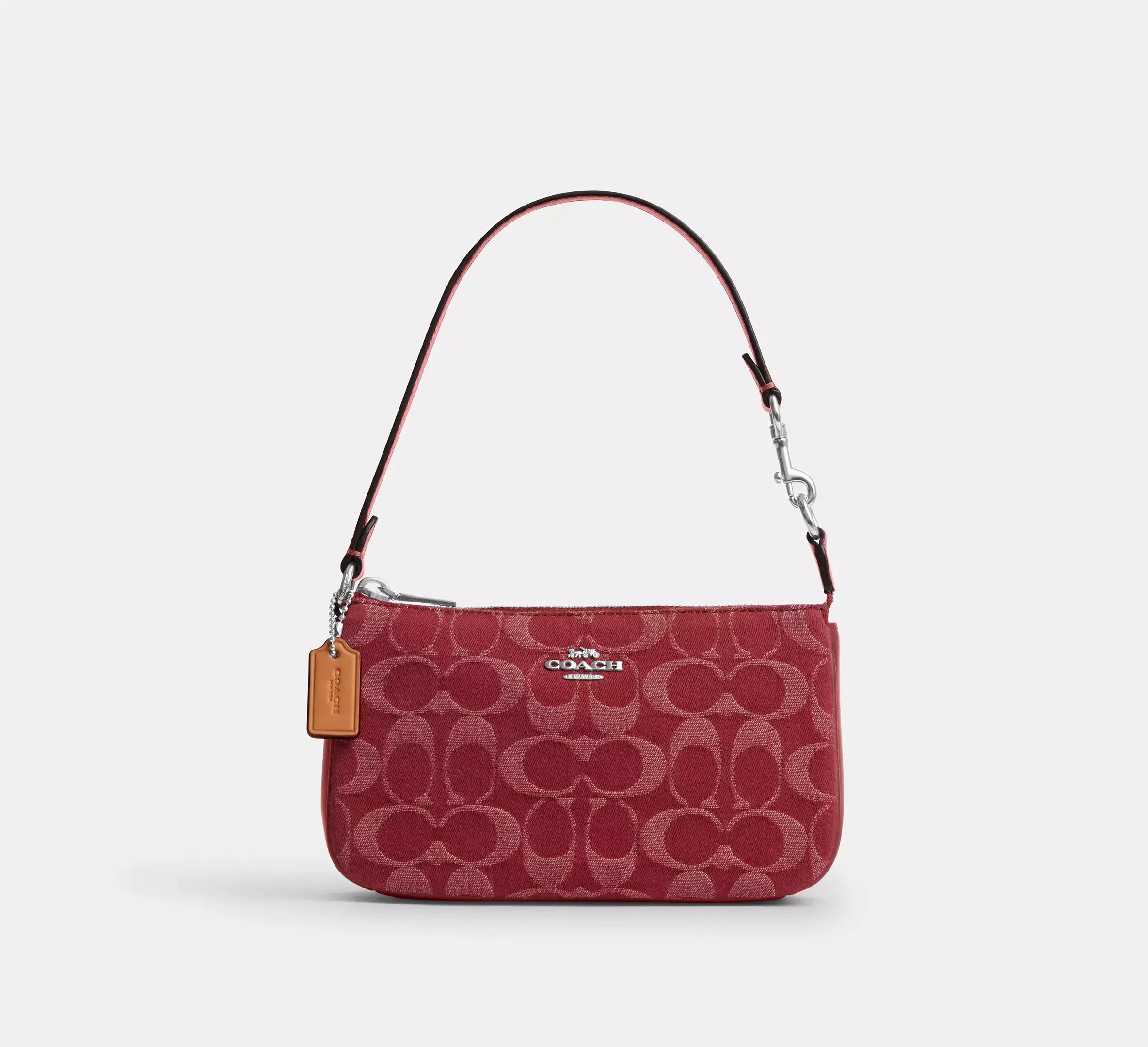 Coach Nolita 19 In Signature Denim - True Red - My Suti