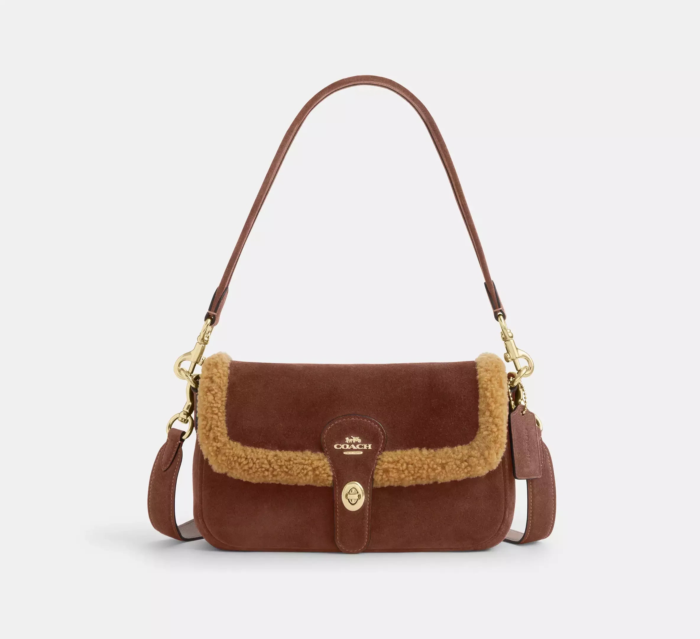 Coach Hadley Shoulder Bag - Im/Vintage Brown Multi - My Suti