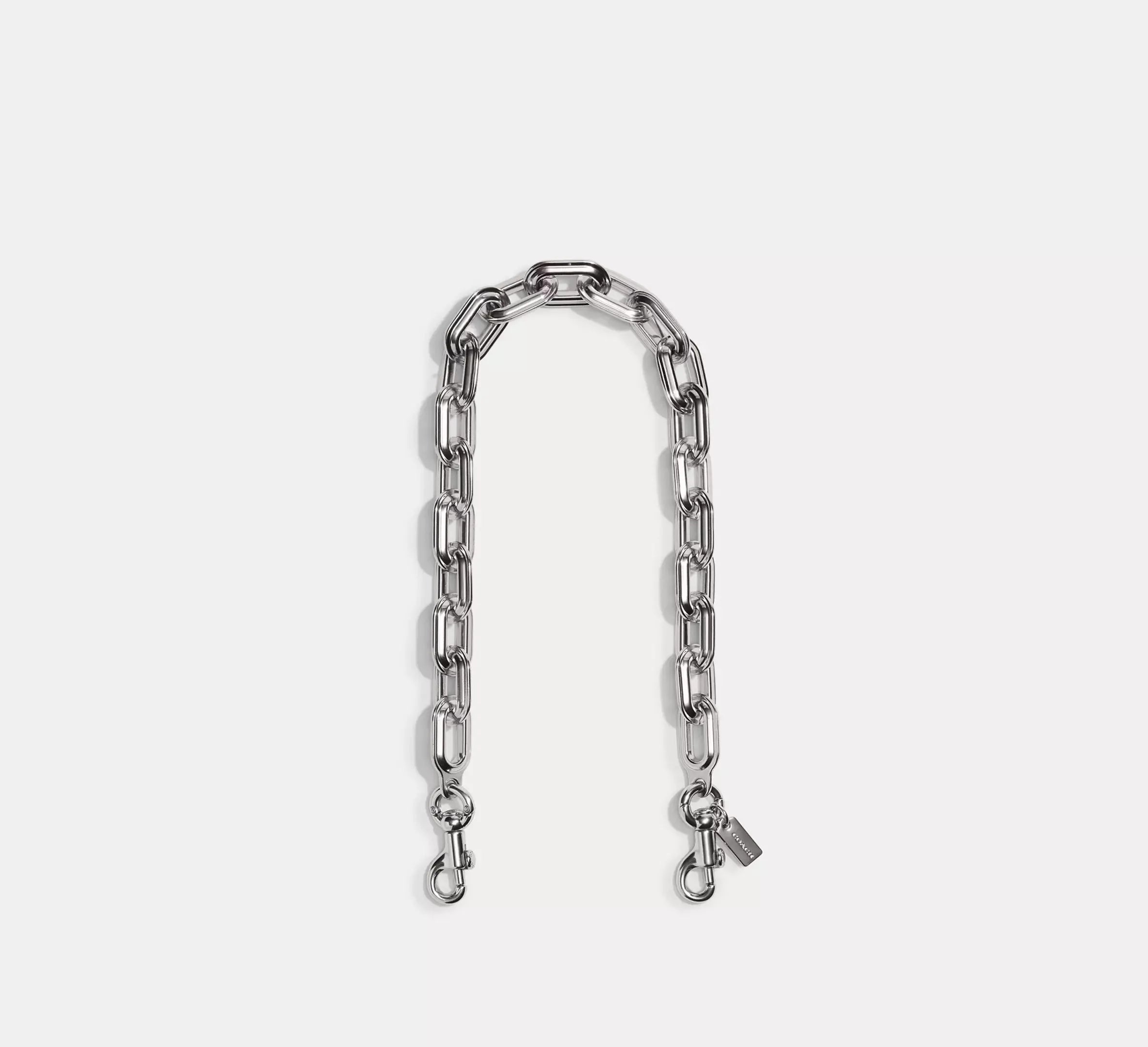 Coach Link Chain Strap - Metal/Silver - My Suti