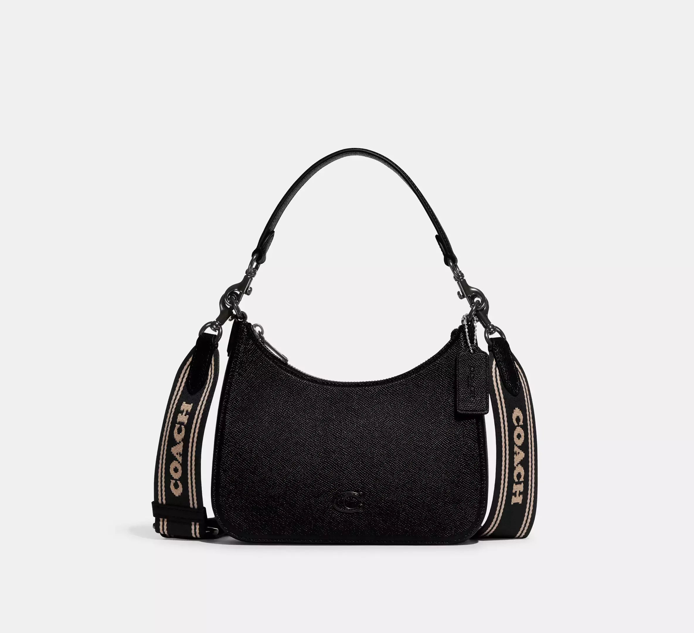 Coach Hobo Crossbody Bag - Black - My Suti