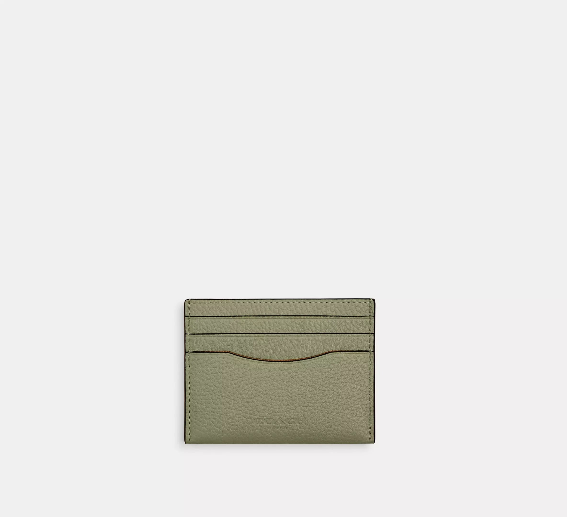 Coach Slim Id Card Case - Pistachio - My Suti