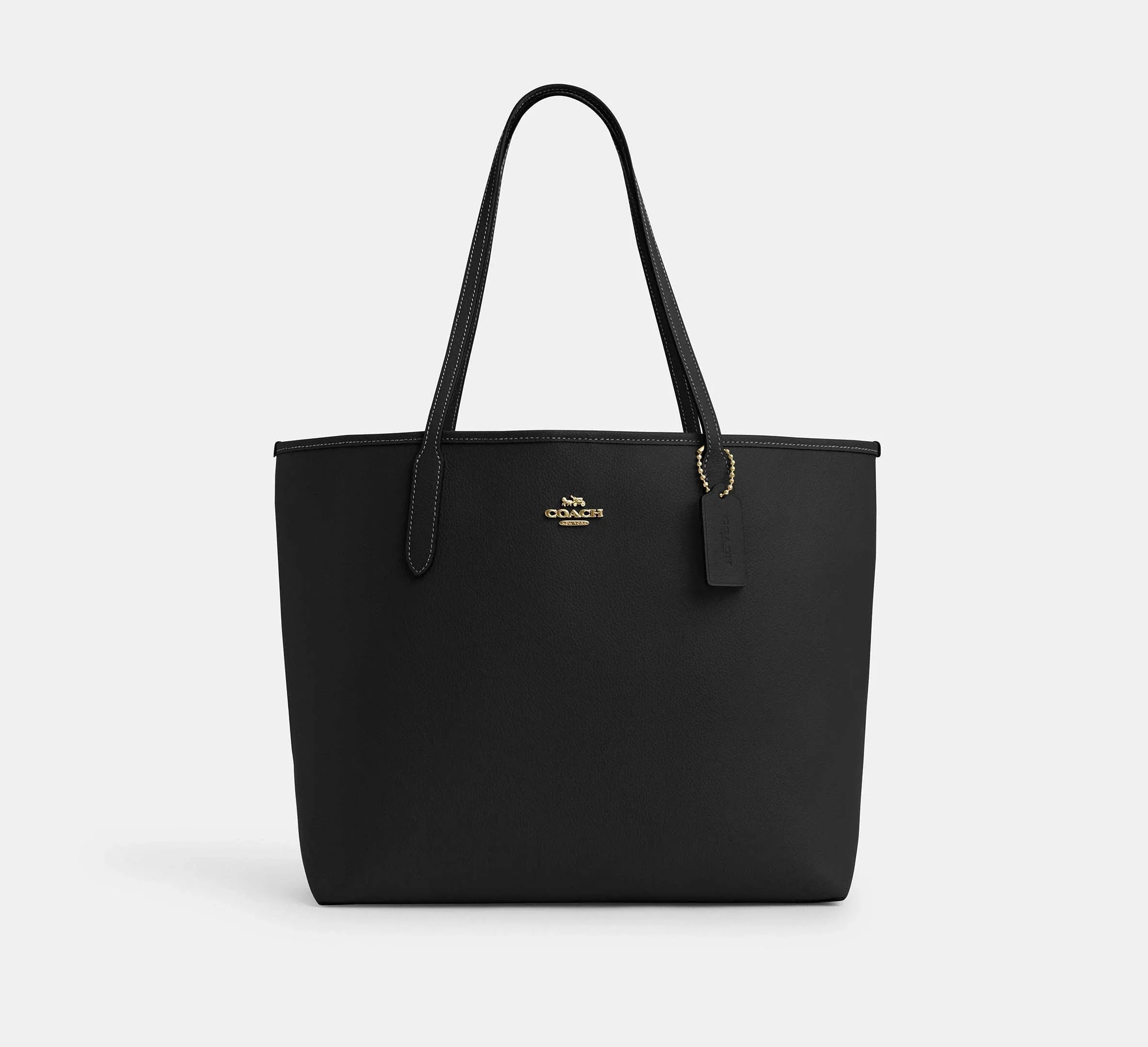Coach City Tote Bag - Gold/Black - My Suti