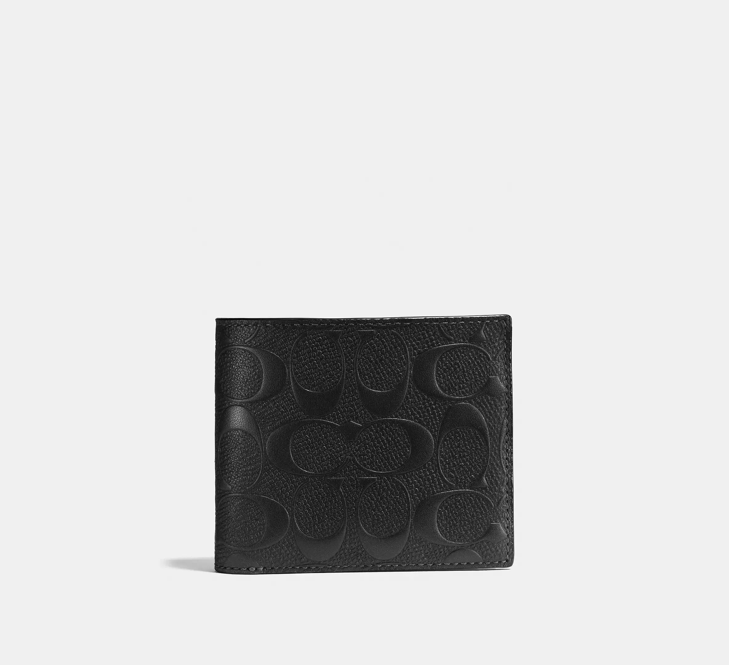 Coach 3-In-1 Wallet In Signature Leather - Black - My Suti