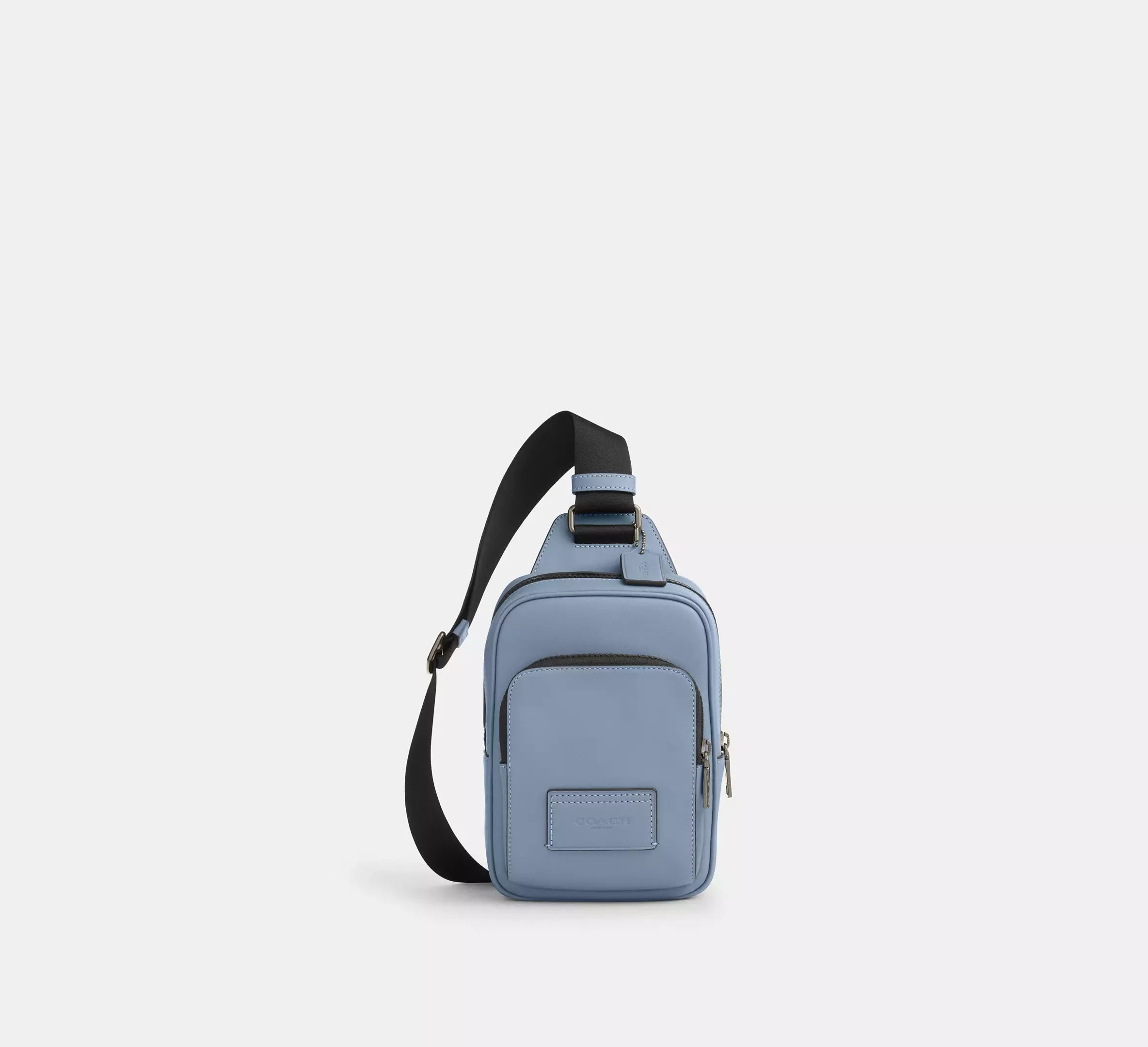 Coach Racer Sling Pack - Gunmetal/Pale Lapis - My Suti