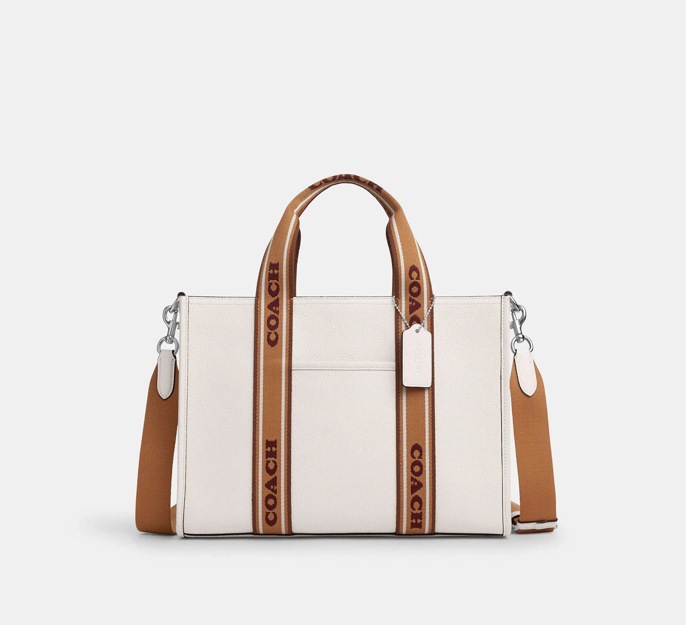 Coach Smith Tote Bag - Silver/Chalk Multi - My Suti