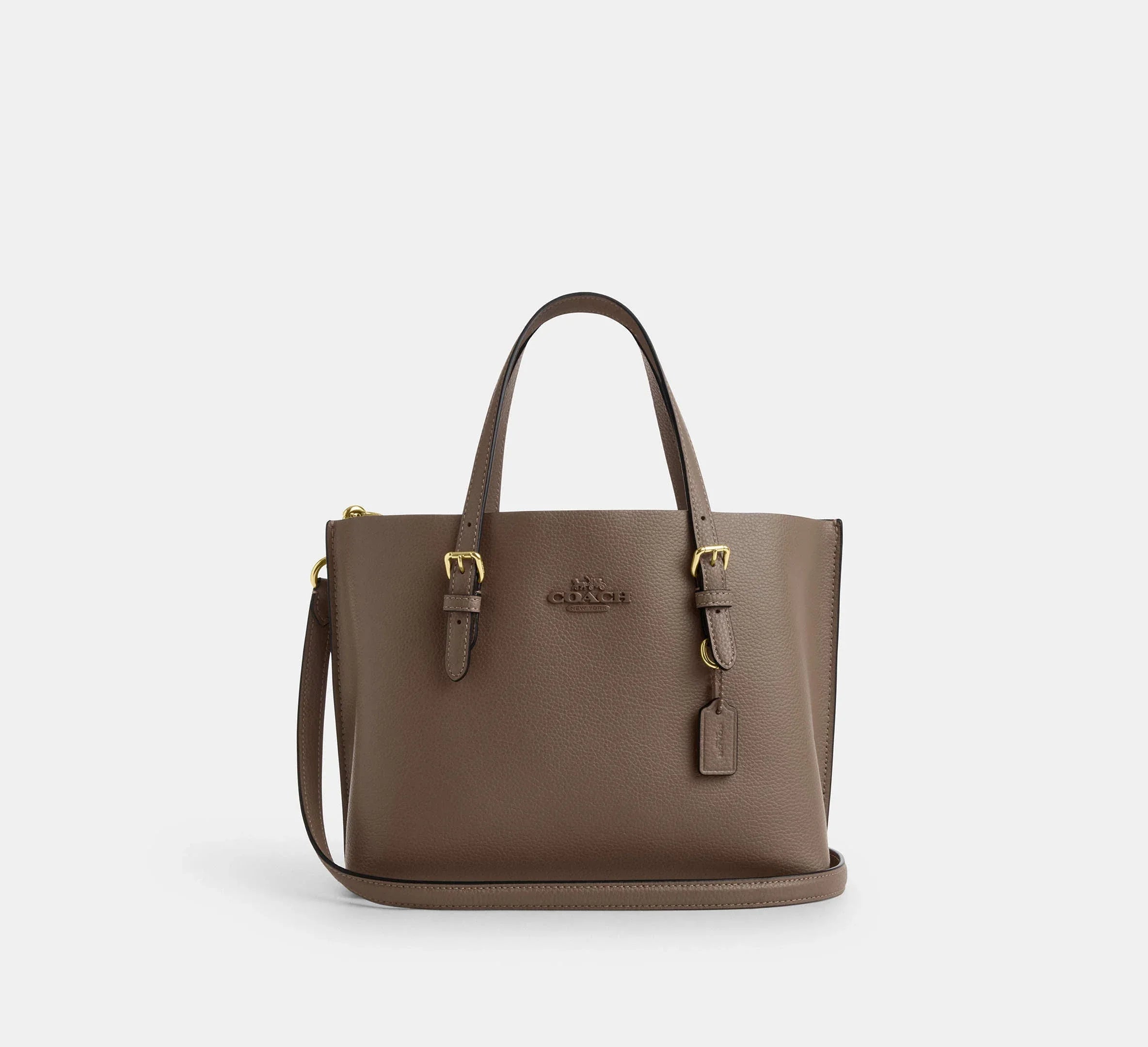 Coach Mollie Tote Bag 25 - Gold/Dark Stone - My Suti