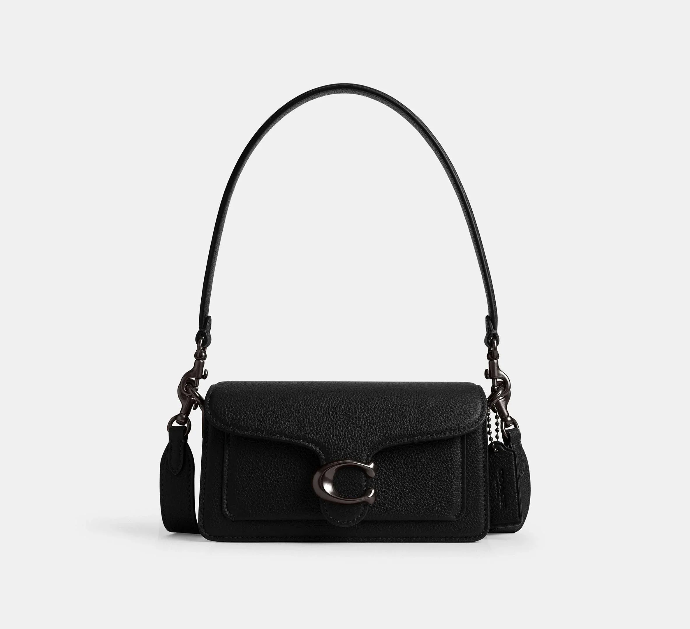 Coach Tabby Shoulder Bag 20 - Pewter/Black - My Suti