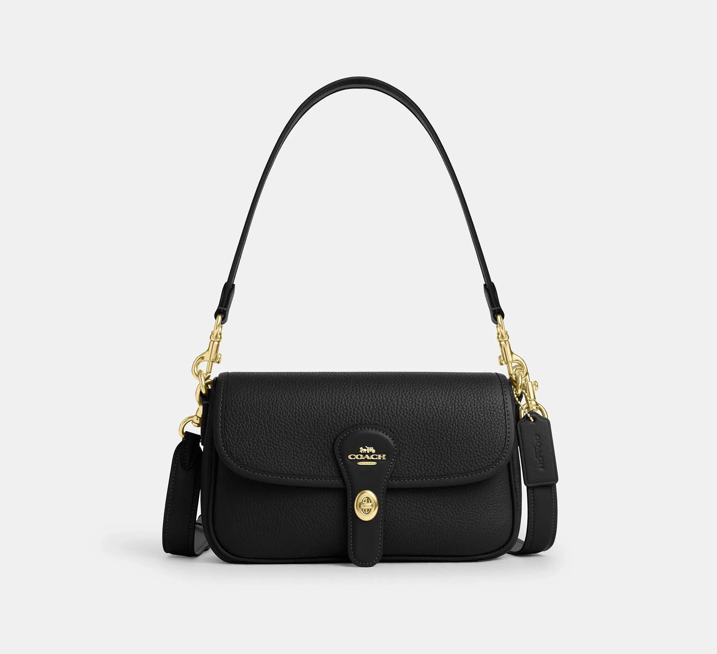 Coach Hadley Shoulder Bag - Gold/Black - My Suti