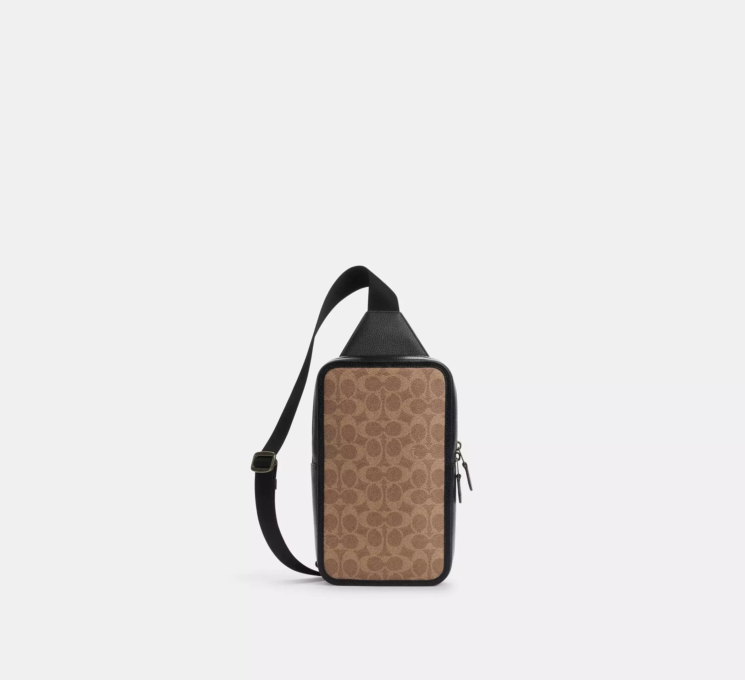 Coach Sullivan Pack In Signature - Gunmetal/Tan/Black - My Suti