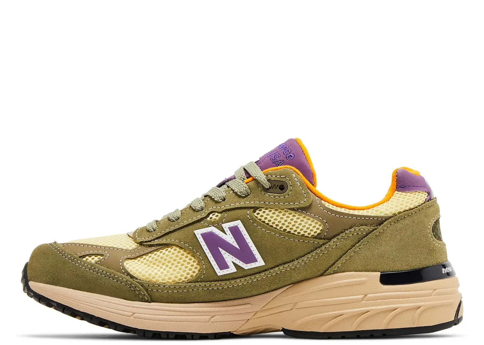 New Balance 993 Teddy Santis Olive Leaf Maize - My Suti