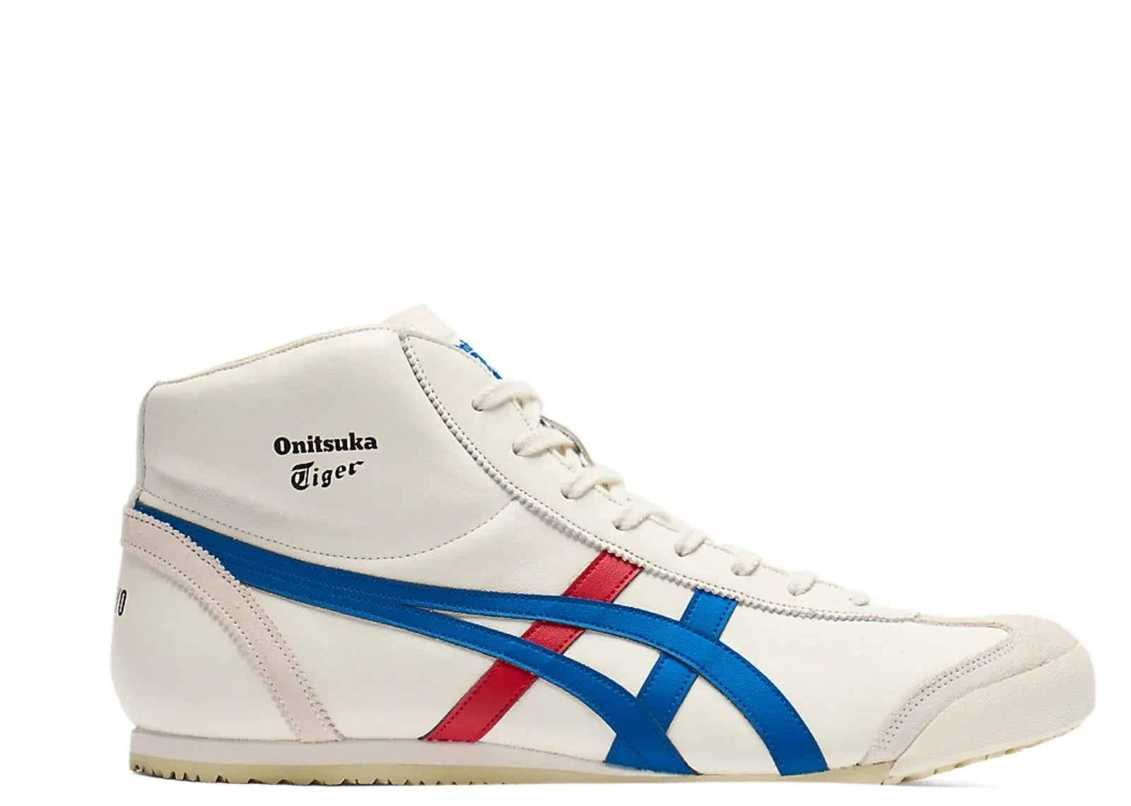 Onitsuka Tiger Mexico Mid Runner Cream Directoire Blue - My Suti