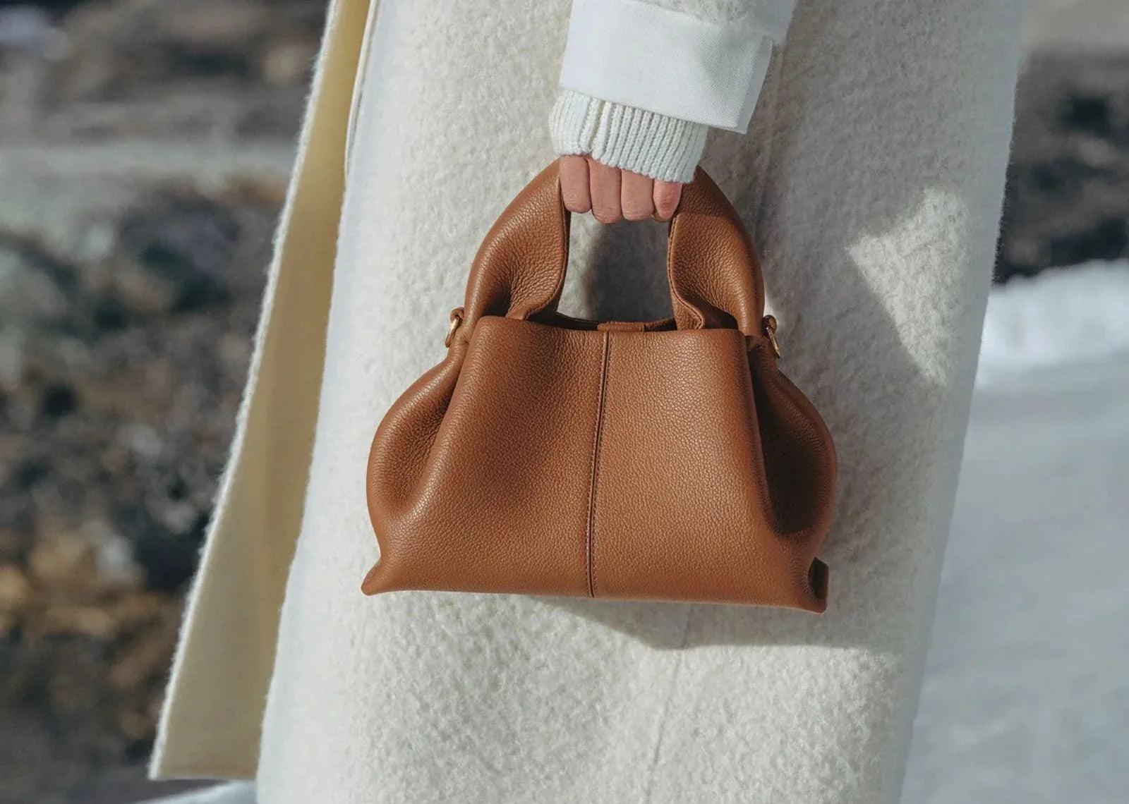 Polène Numéro Neuf Mini Edition Textured Camel - My Suti