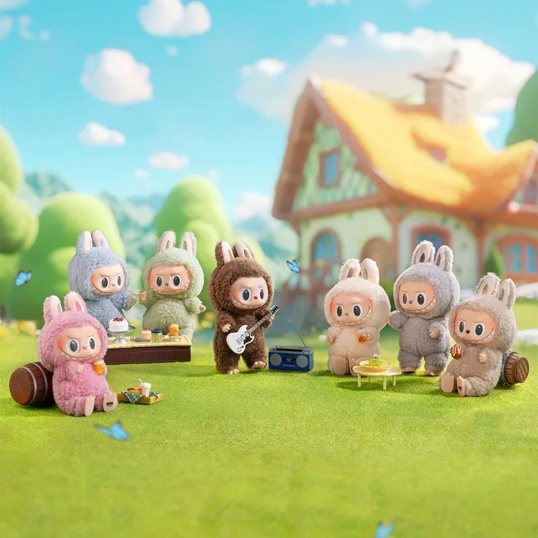 POP MART LABUBU THE MONSTERS TASTY MACARONS SESAME BEAN FİGÜR - My Suti