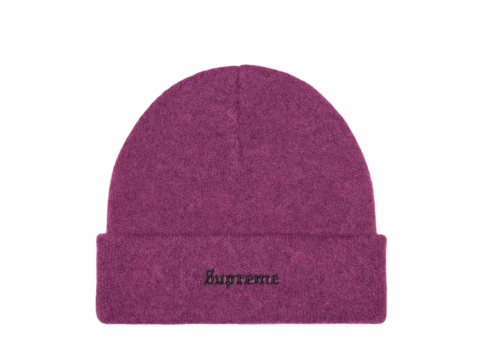 Supreme Mohair Beanie (FW25) Pink - My Suti