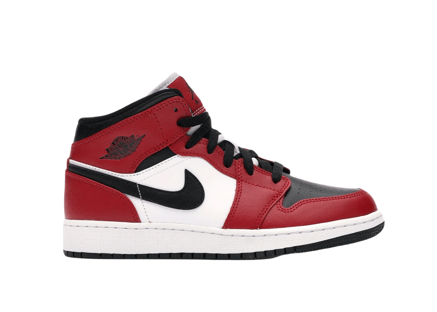 Nike Air Jordan 1 Mid Chicago Black Toe (GS) - My Suti