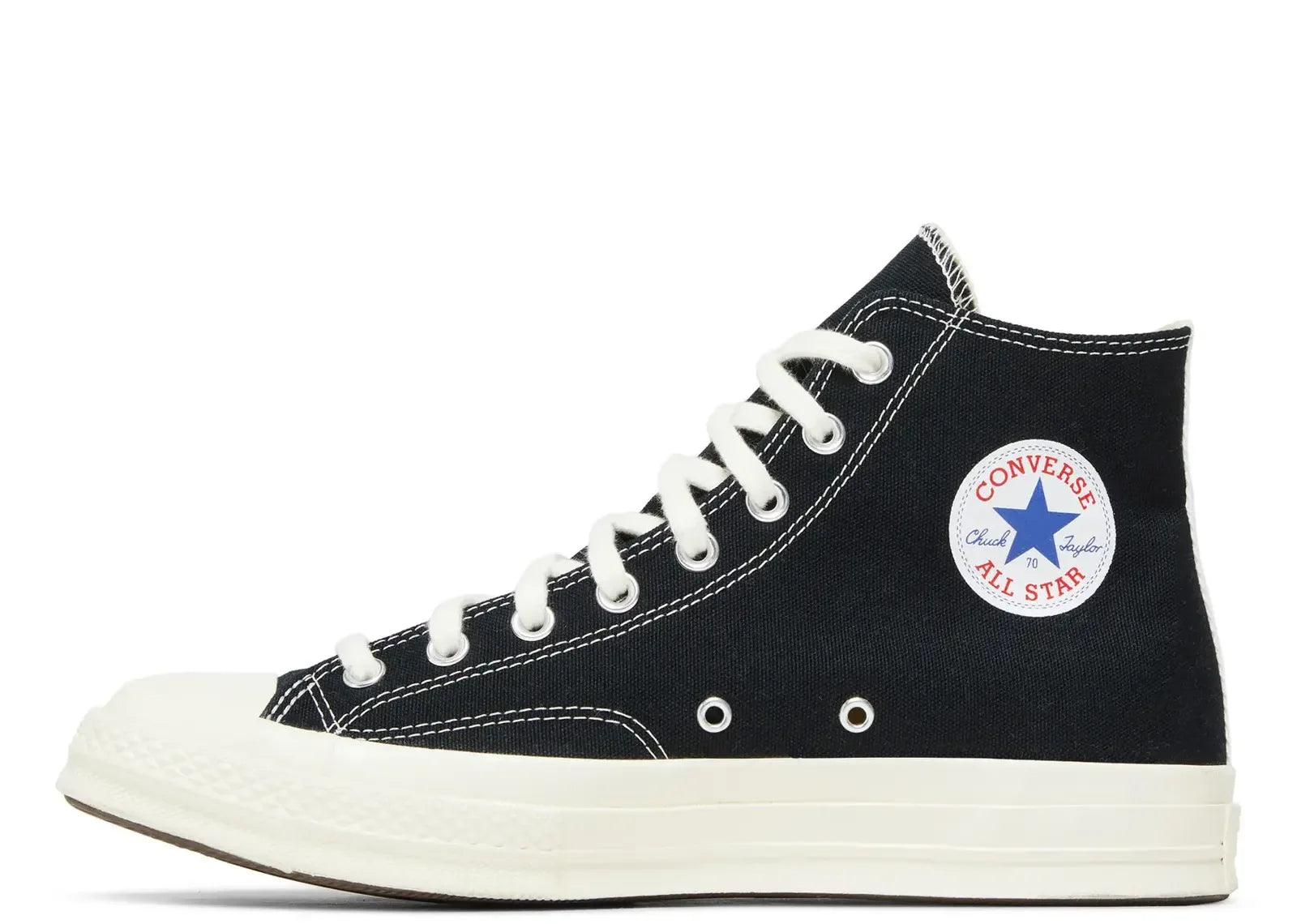 Converse Chuck Taylor All-Star 70 Hi Comme Des Garcons PLAY Black - My Suti