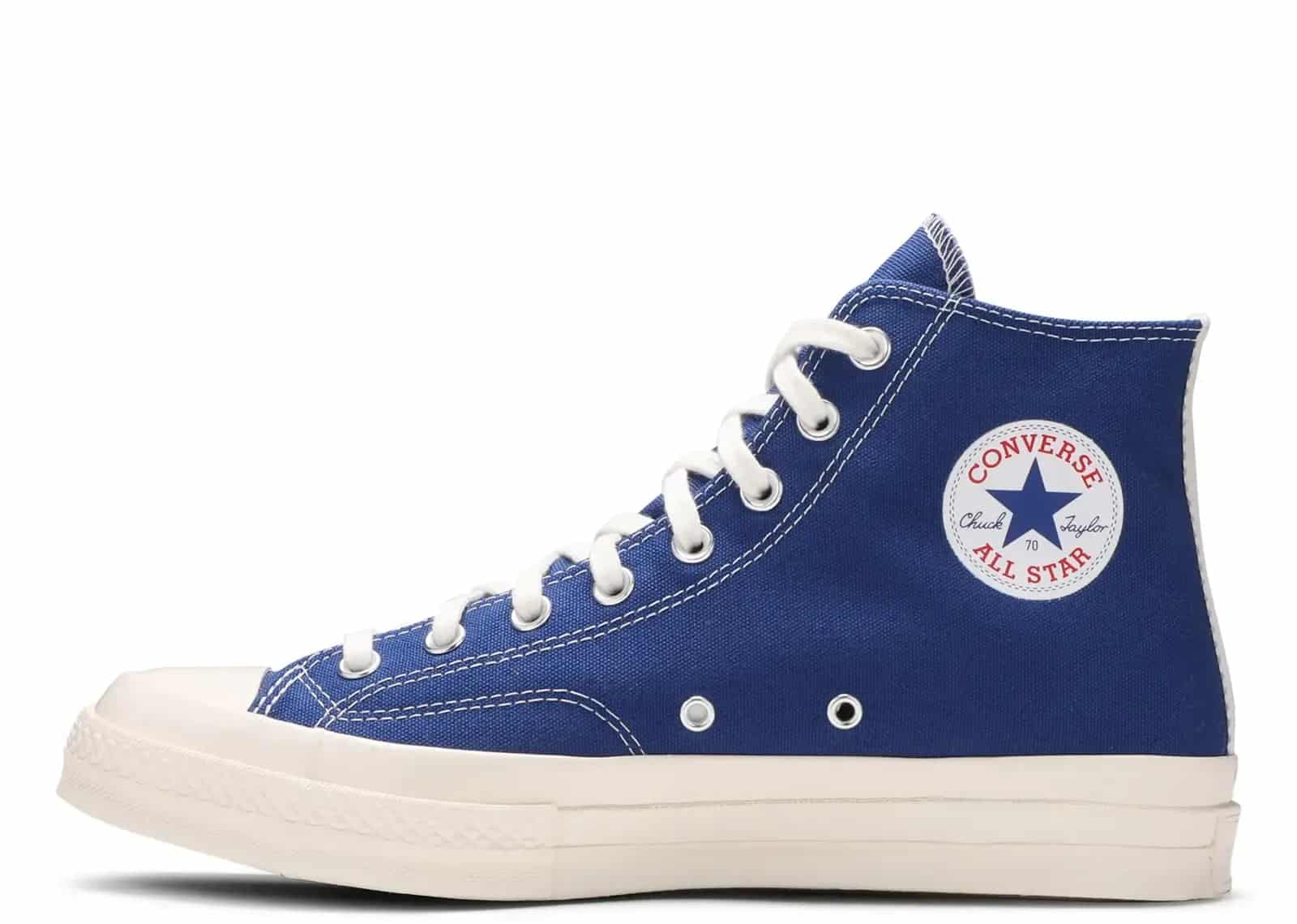 Converse Chuck Taylor All-Star 70 Hi Comme Des Garcons PLAY Blue - My Suti