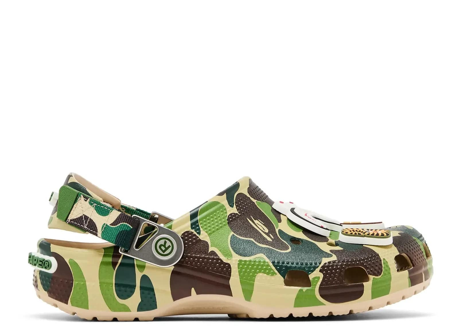Crocs Classic Clog A Bathing Ape ABC Camo Green - My Suti