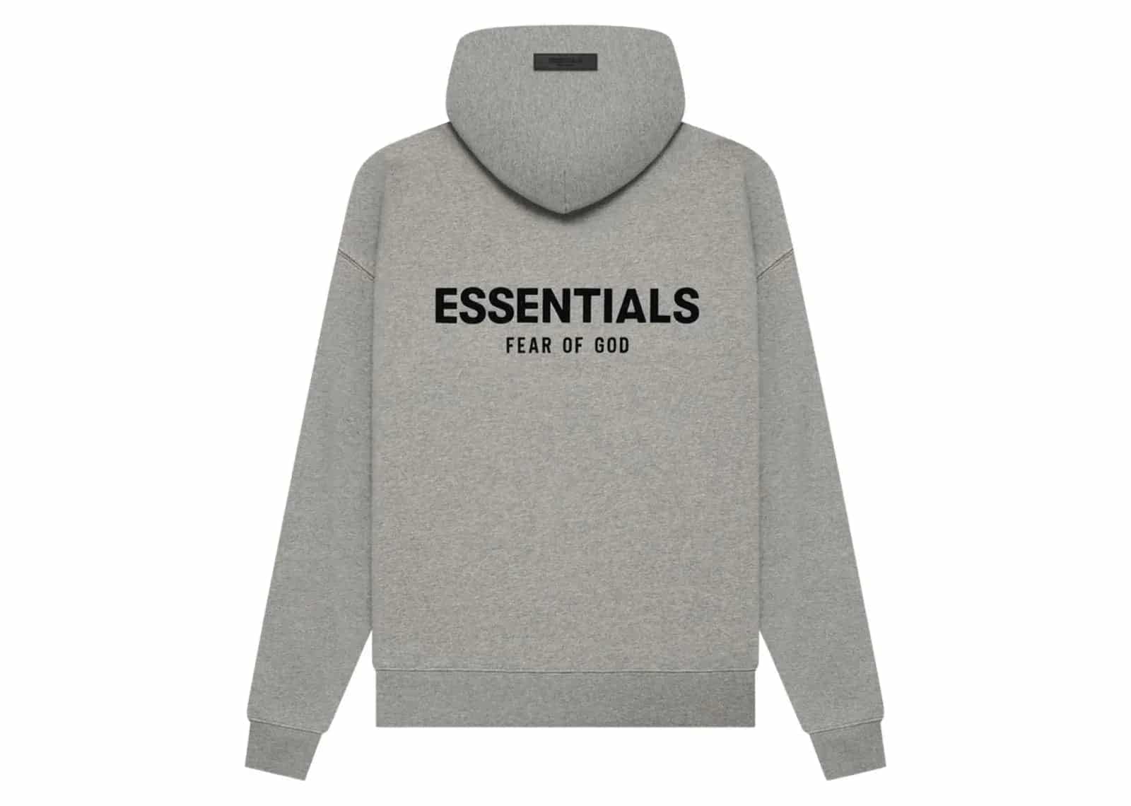 Fear Of God Essentials Hoodie (2022) Dark Oatmeal - My Suti