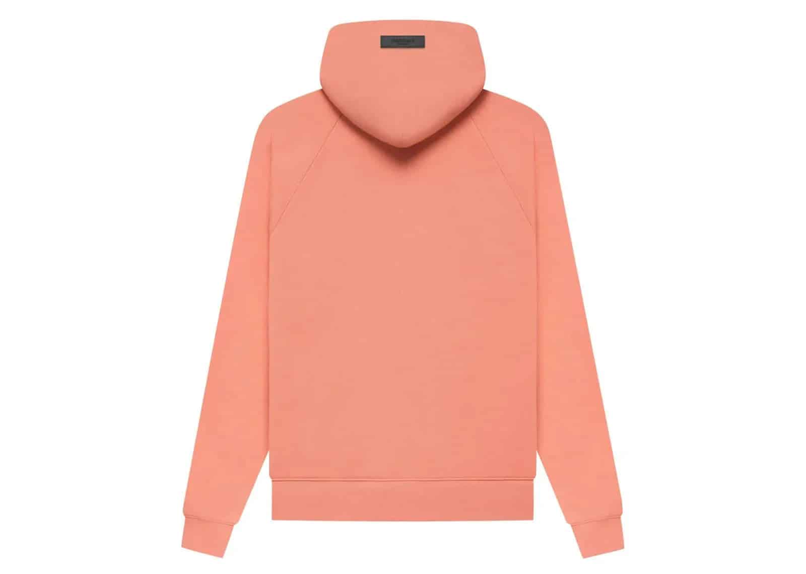 Fear of God Essentials Hoodie Coral - My Suti